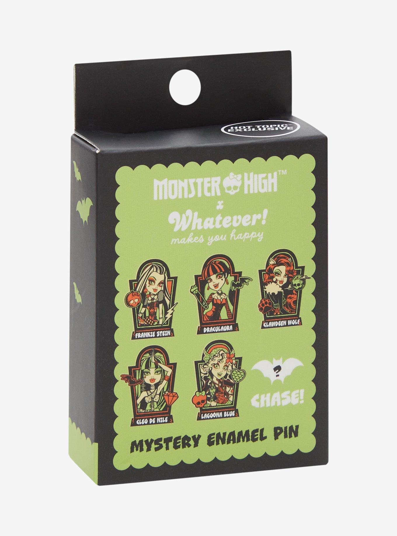 Whatever! Makes You Happy Monster High Halloween Blind Box Enamel Pin Hot Topic Exclusive, , alternate - view 3