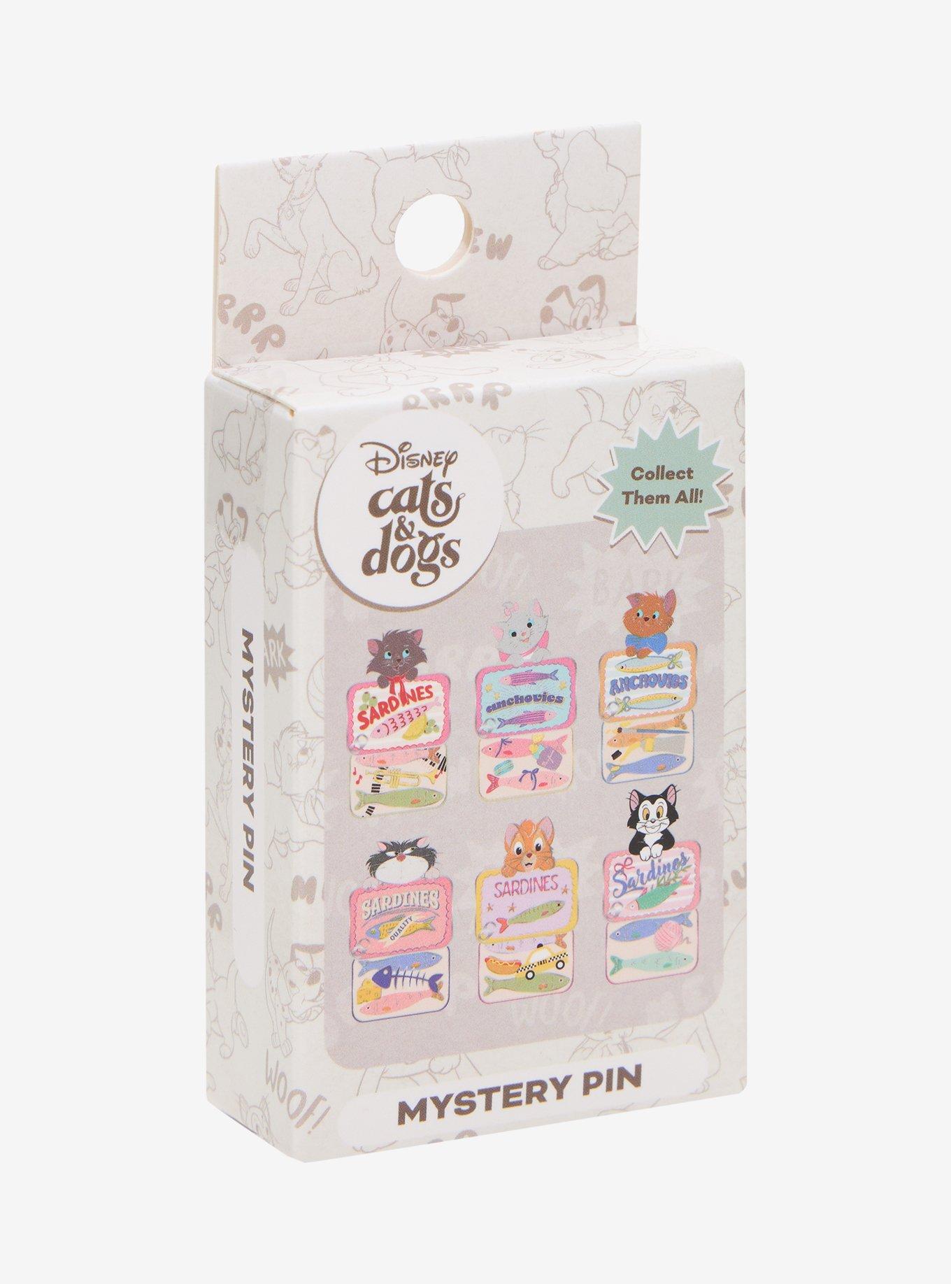 Disney Cats Sardine Blind Box Enamel Pin Hot Topic Exclusive, , alternate - view 3