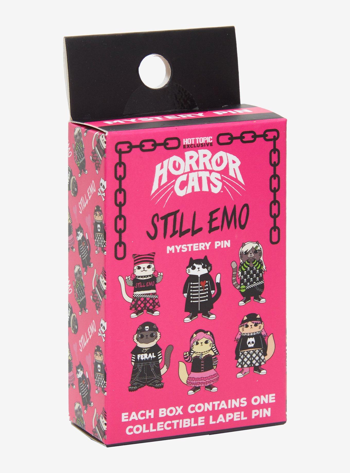 Horror Cats Still Emo Blind Box Pin Hot Topic Exclusive, , hi-res