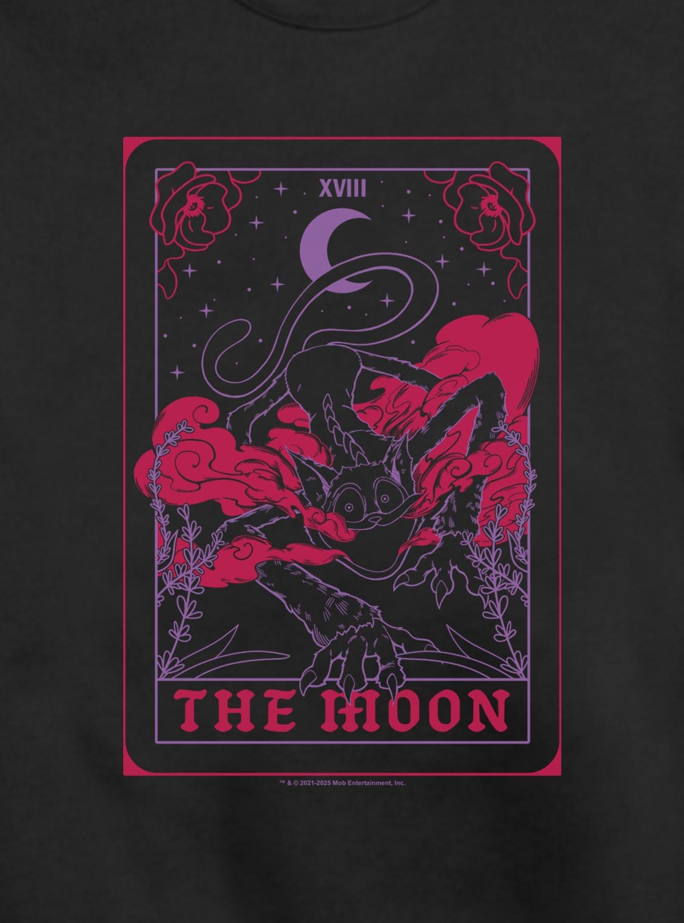 Poppy Playtime Catnap The Moon Tarot Sweatshirt, BLACK, alternate - view 2