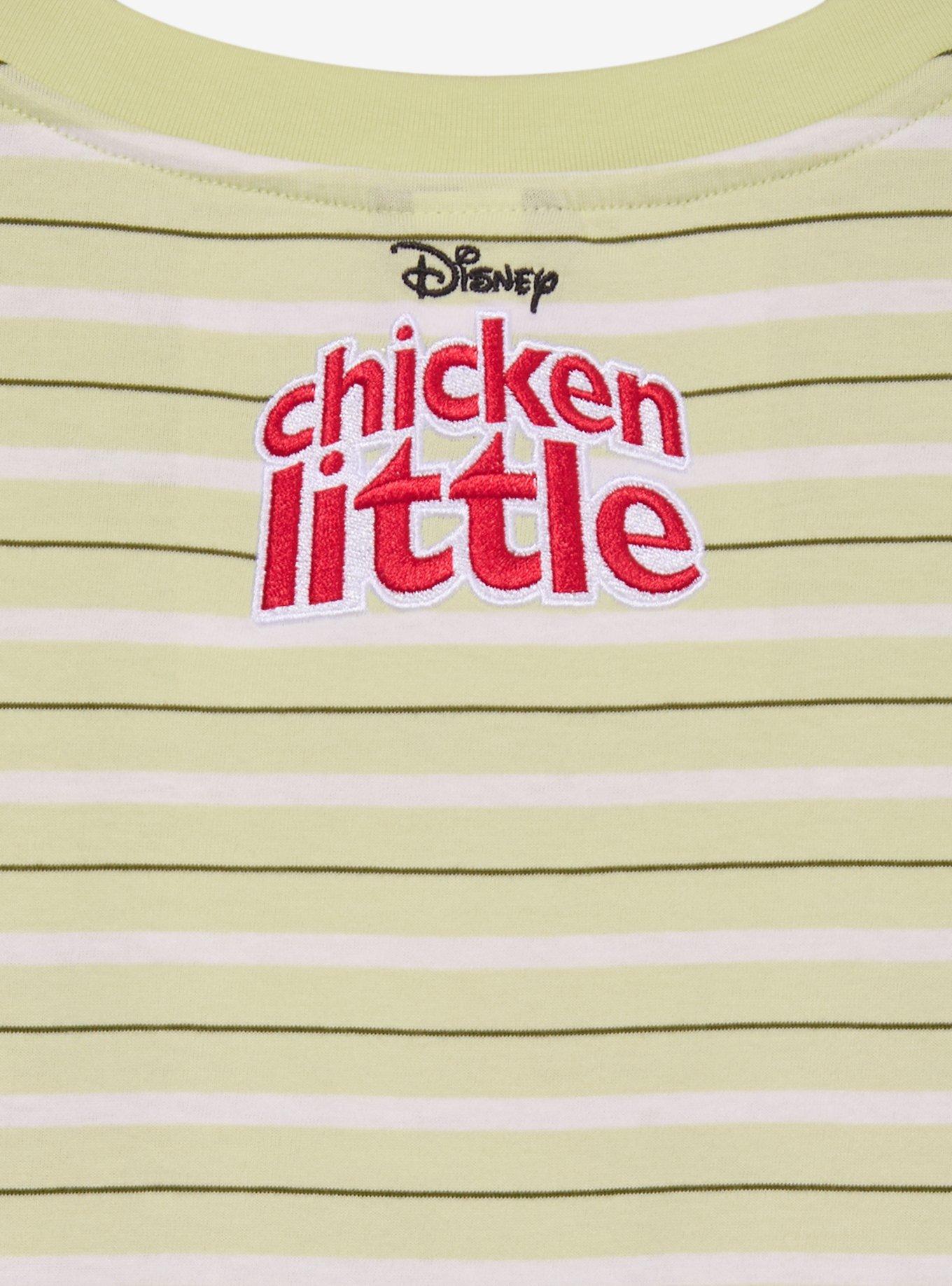 Disney Chicken Little Characters Striped Women's T-Shirt - BoxLunch Exclusive, , alternate - view 4
