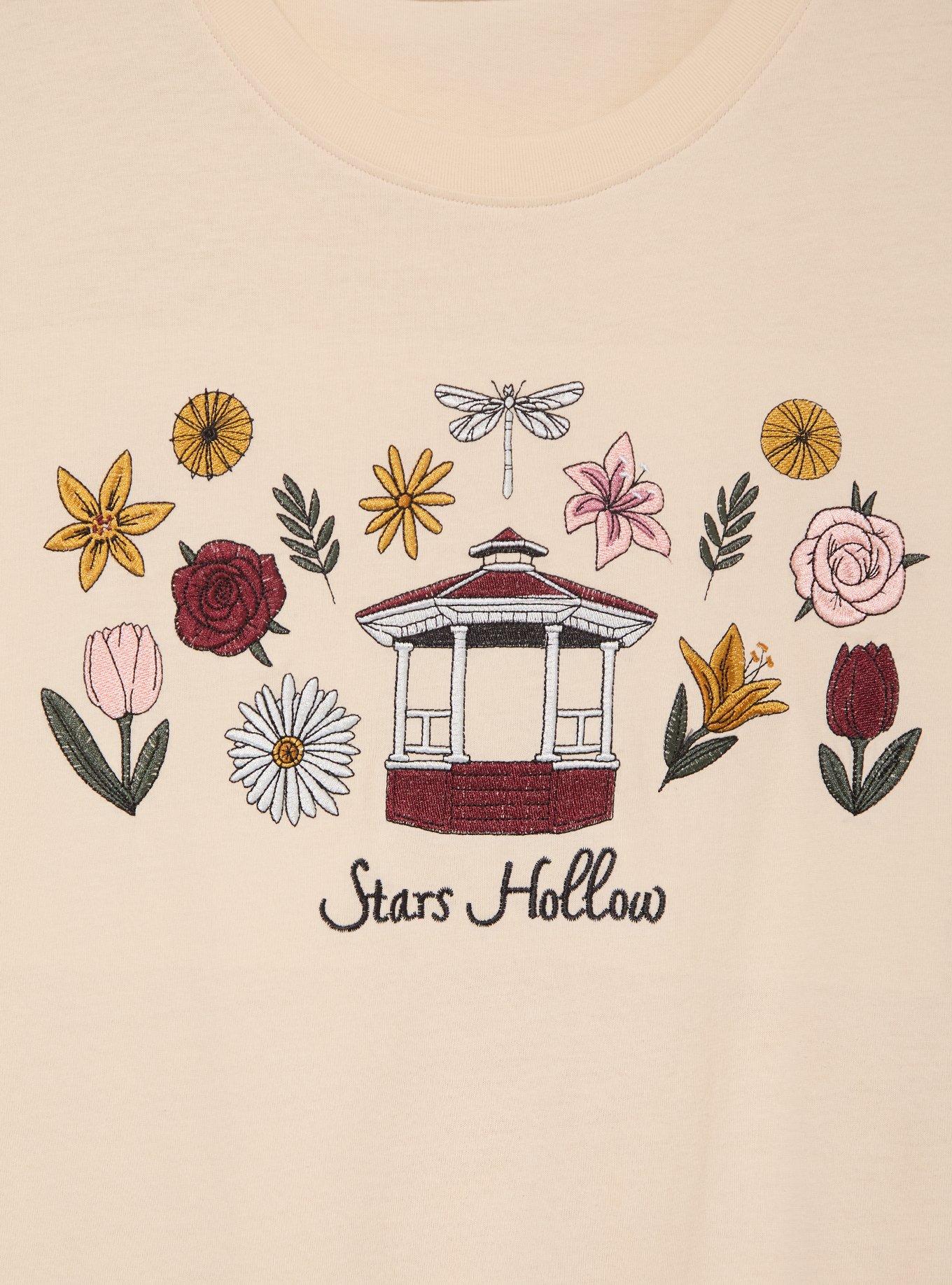 Gilmore Girls Stars Hollow Embroidered Women's T-Shirt - BoxLunch Exclusive