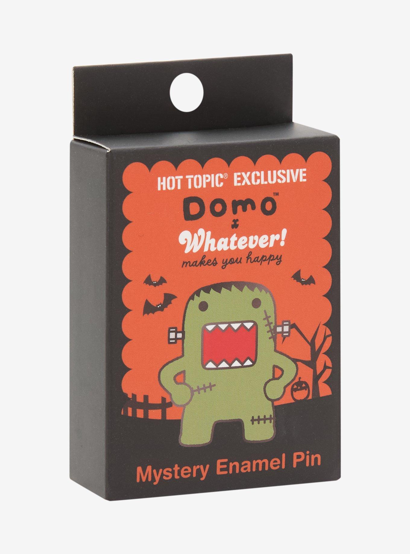 Whatever! Makes You Happy Domo Halloween Blind Box Enamel Pin Hot Topic Exclusive, , alternate - view 3