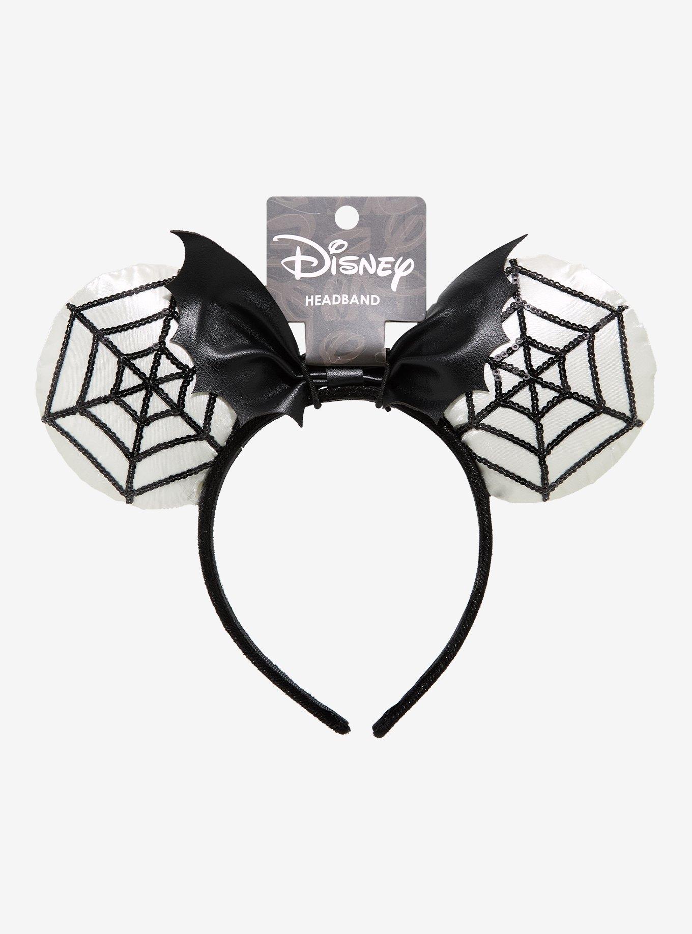 Disney Minnie Mouse Sequins Spiderweb Ears - BoxLunch Exclusive