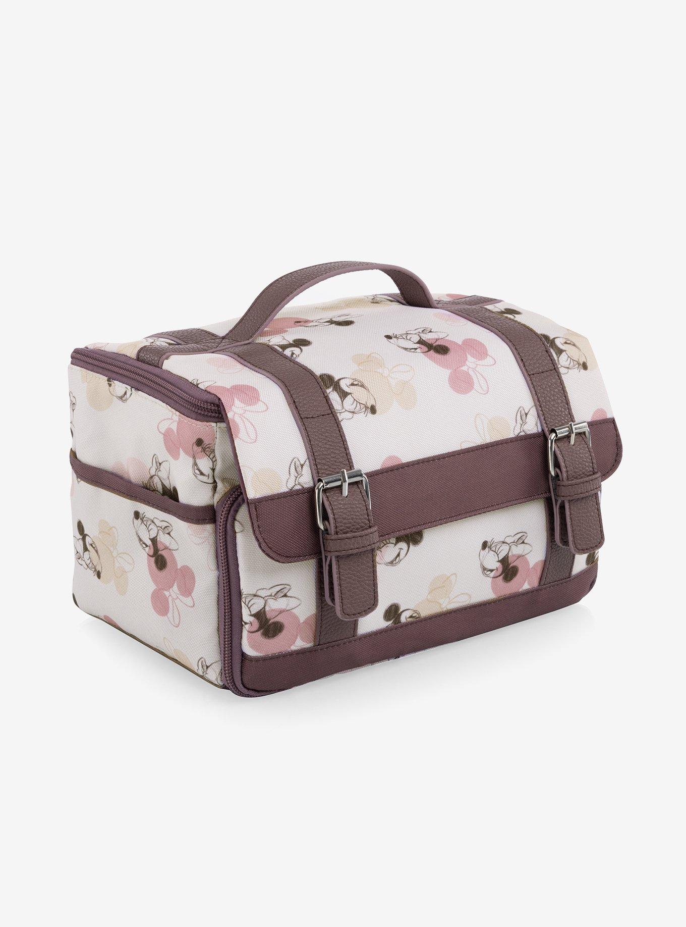 Disney Minnie Mouse Beige with Vintage Pink Sketch Lunch Cooler Bag, , hi-res