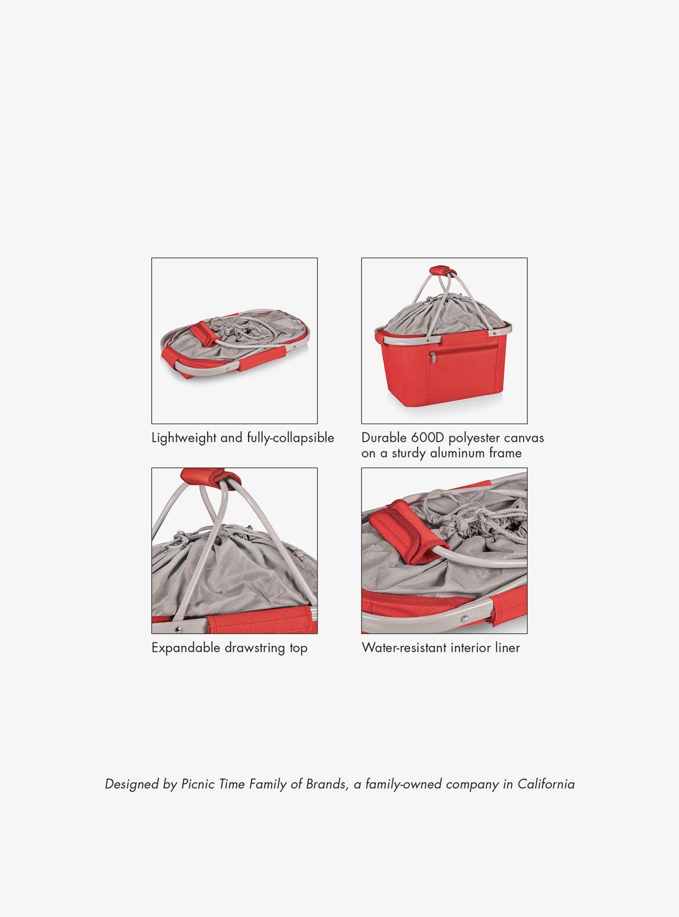 Zootopia Red Metro Basket Collapsible Cooler Tote, , alternate