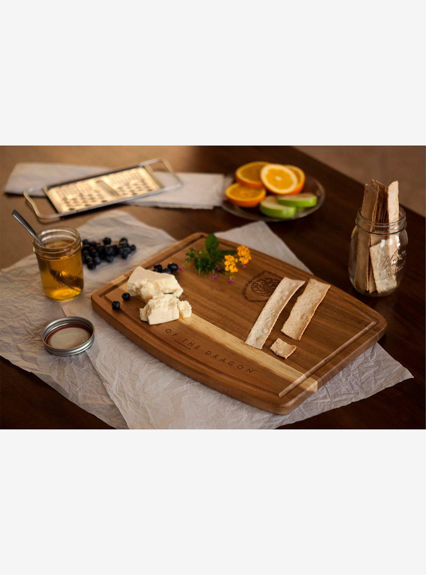 House of the Dragon Ovale Acacia Cutting Board, , alternate