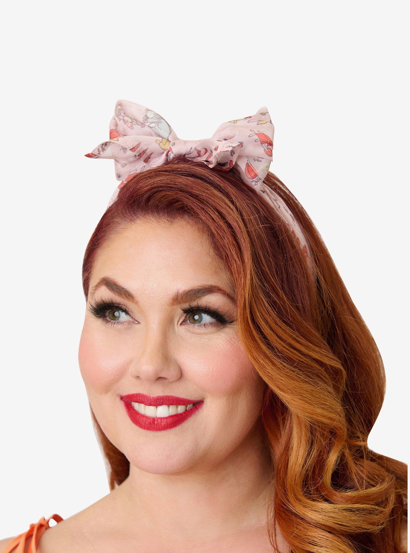 Disney Winnie the Pooh x Unique Vintage Pooh Farms Hair Scarf, , hi-res