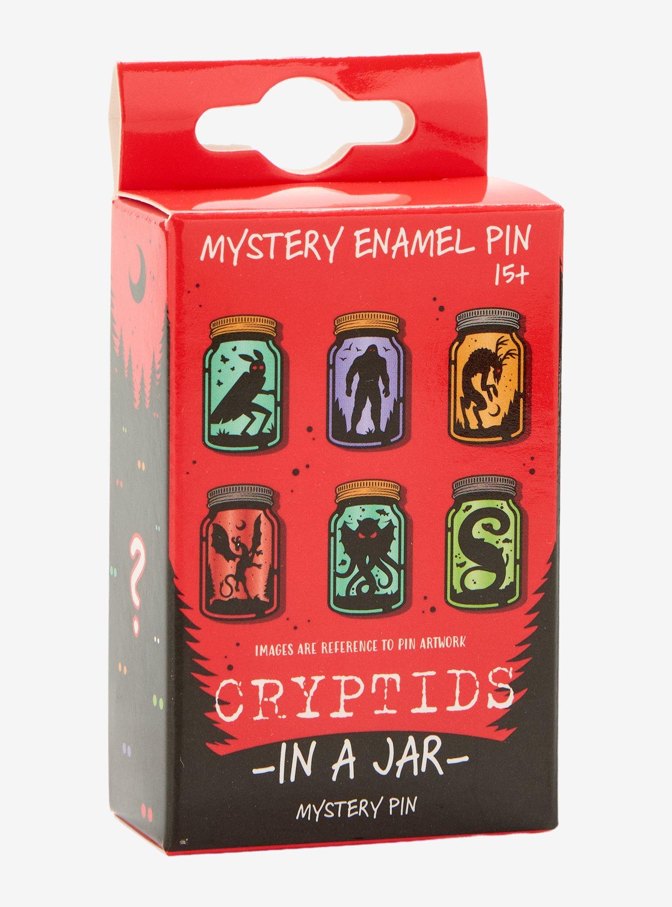 Cryptids In A Jar Blind Box Enamel Pin Hot Topic Exclusive, , hi-res