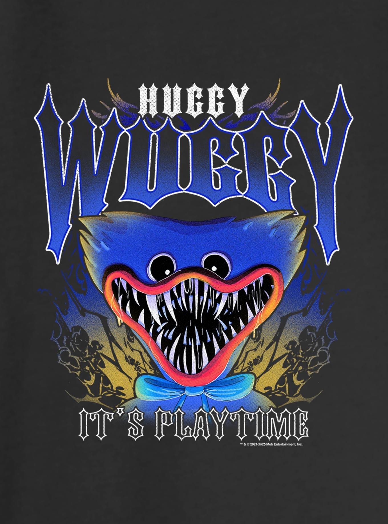 Poppy Playtime Huggy Wuggy Play Time Womens Oversized Sweatshirt, , hi-res