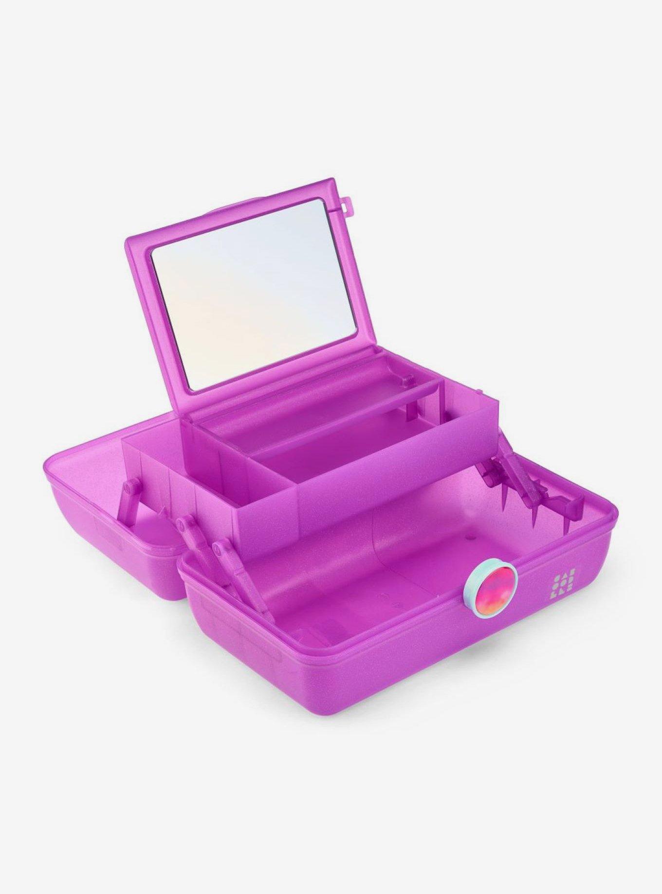 Caboodles Showgirl On-The-Go Girl Purple Sparkle, , hi-res