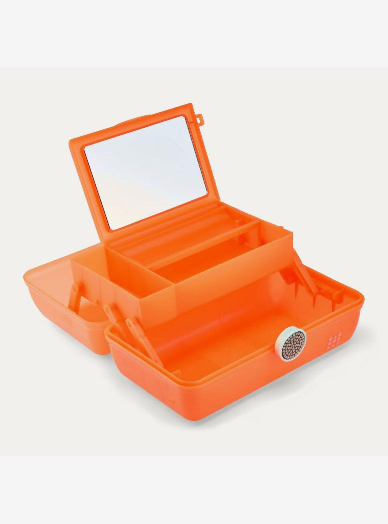 Caboodles Showgirl On-The-Go Girl Orange Sparkle, , hi-res