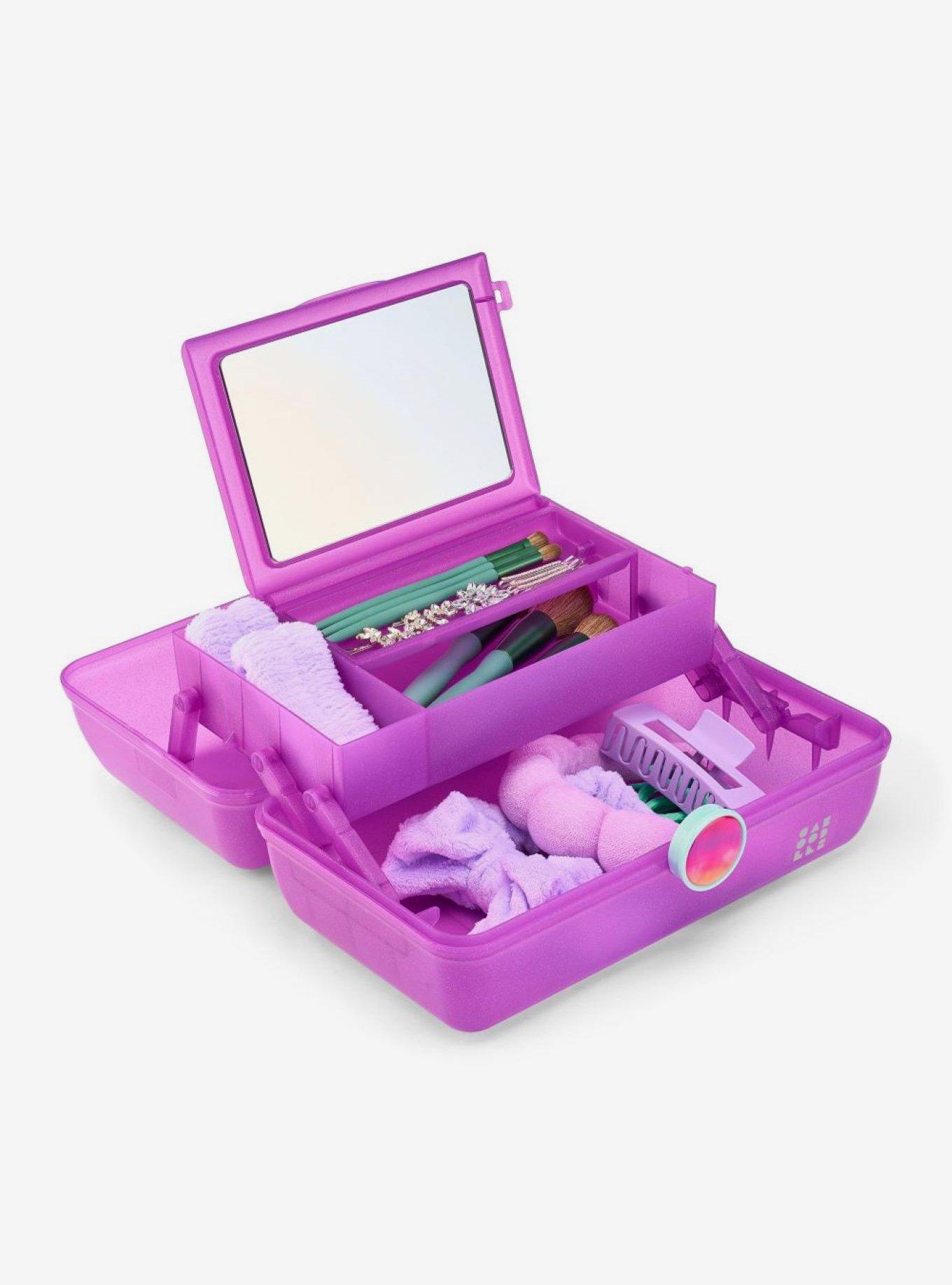 Caboodles Showgirl On-The-Go Girl Purple Sparkle, , alternate