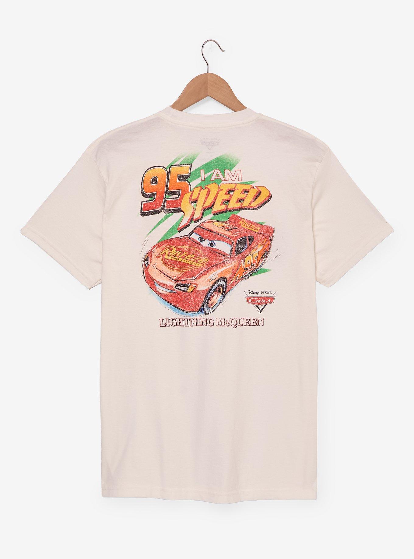 Disney Pixar Cars Lightning McQueen Logo T-Shirt - BoxLunch Exclusive, , hi-res