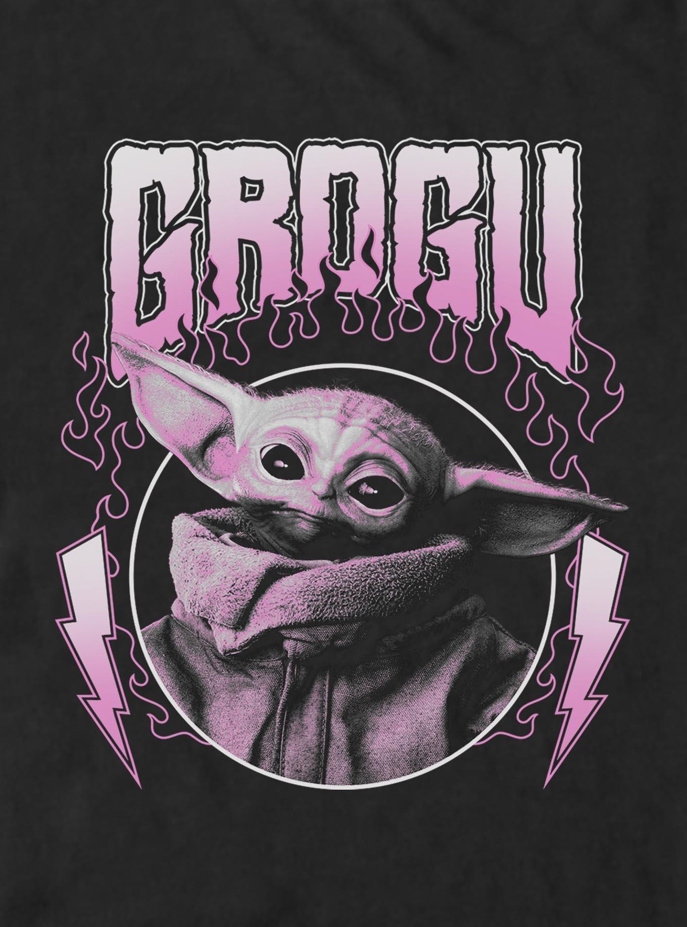 Star Wars The Mandalorian Grogu Metal Logo Big & Tall Exclusive, , hi-res