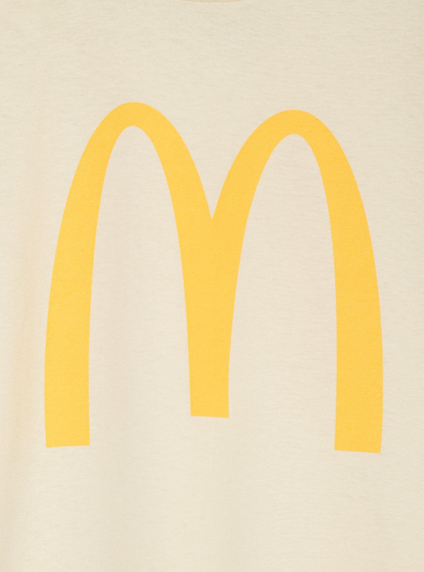 McDonald's Logo T-Shirt &mdash; BoxLunch Exclusive, BEIGE, alternate - view 3