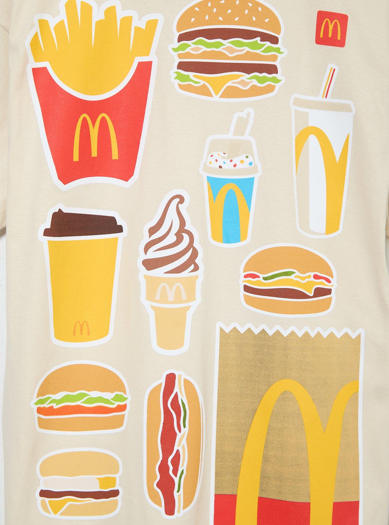 McDonald's Logo T-Shirt &mdash; BoxLunch Exclusive, BEIGE, alternate - view 4