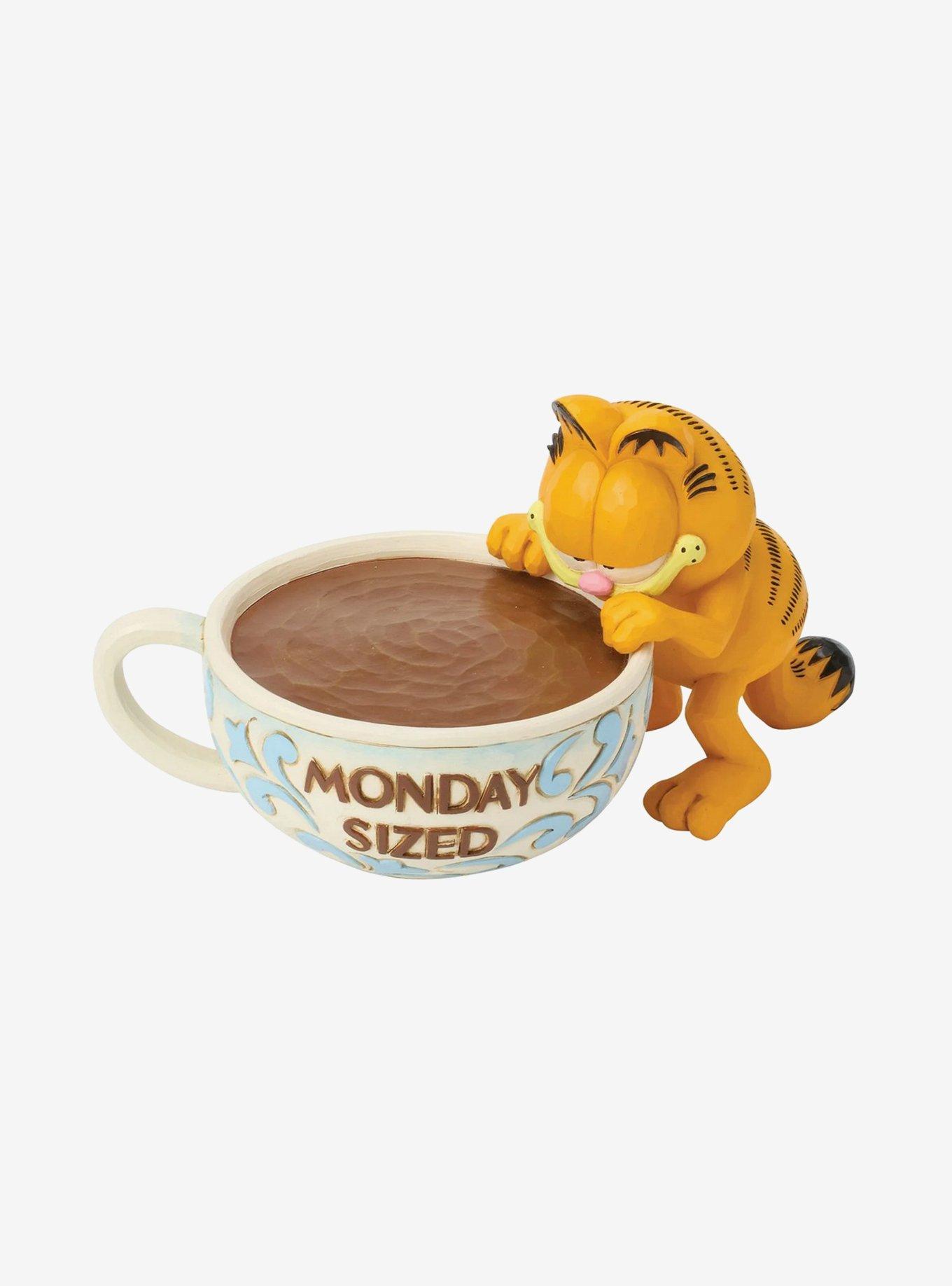 Jim Shore Garfield Monday Sized Coffee Figure, , hi-res