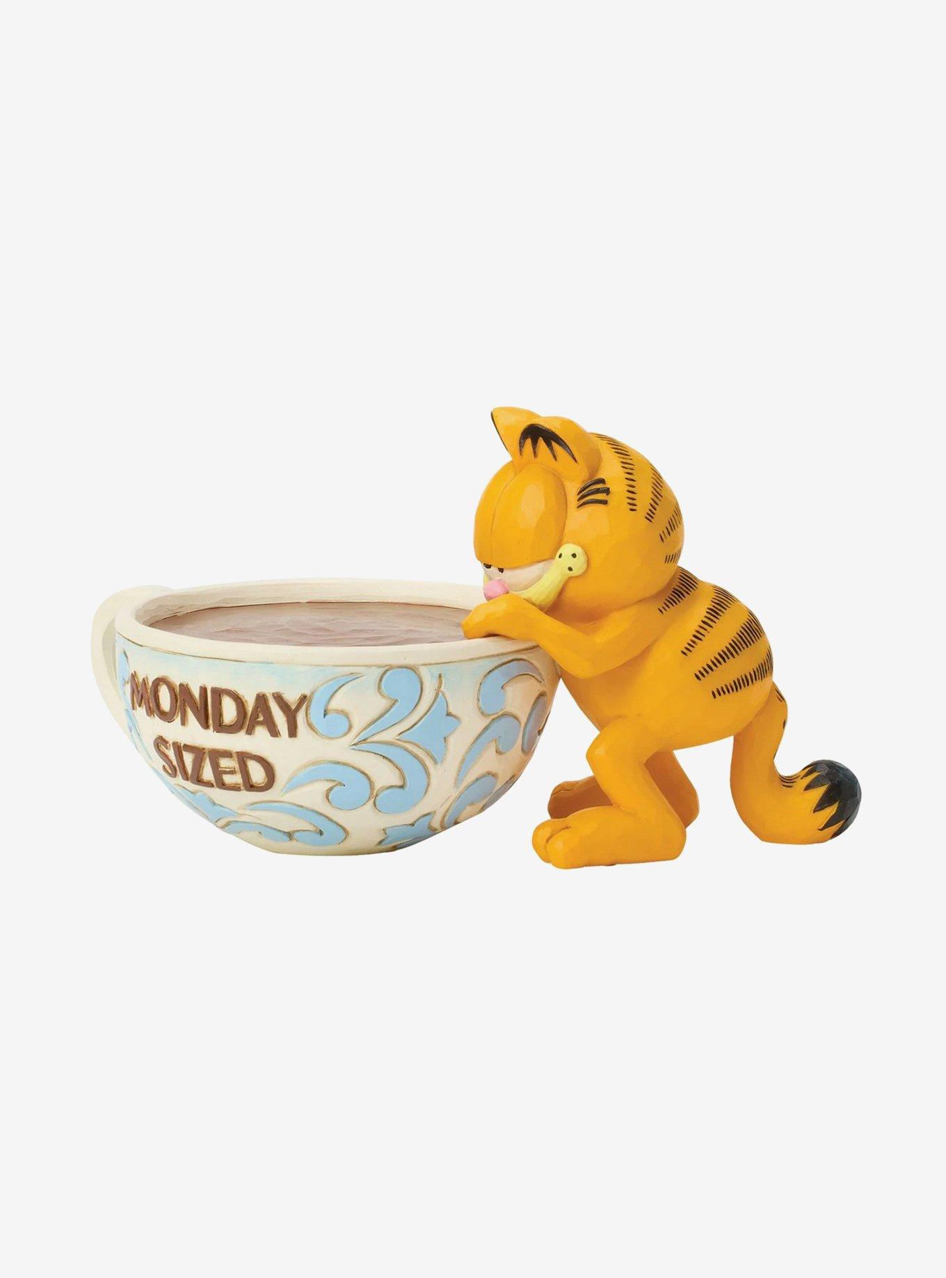 Jim Shore Garfield Monday Sized Coffee Figure, , alternate