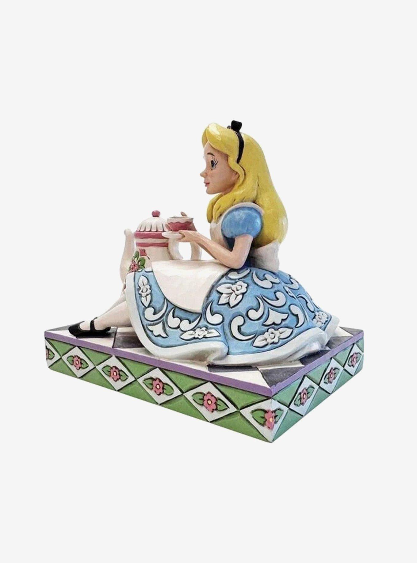 Disney Traditions Jim Shore Alice in Wonderland A Cup of Curiosity Figure, , hi-res