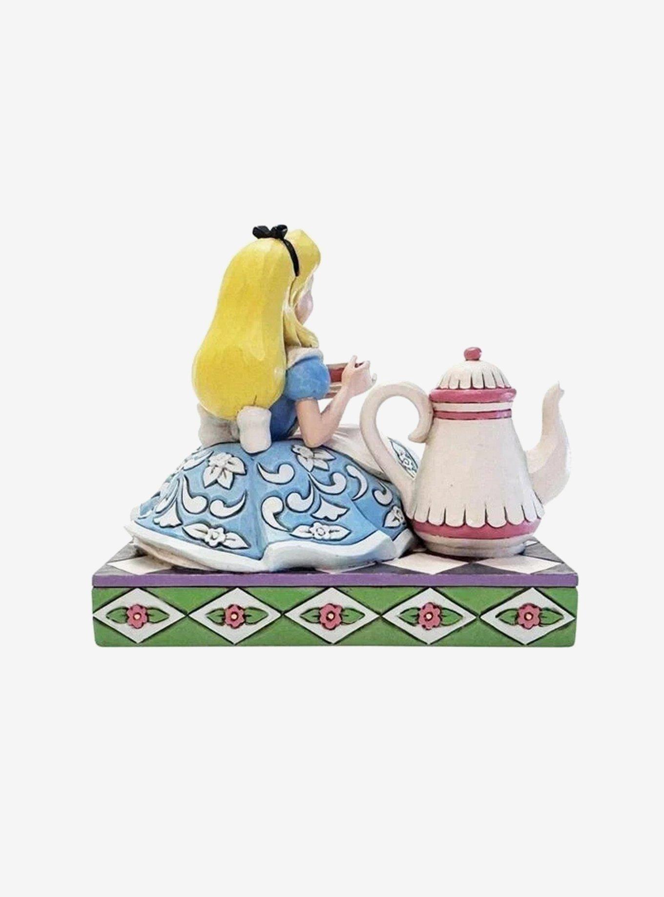 Disney Traditions Jim Shore Alice in Wonderland A Cup of Curiosity Figure, , alternate - view 4