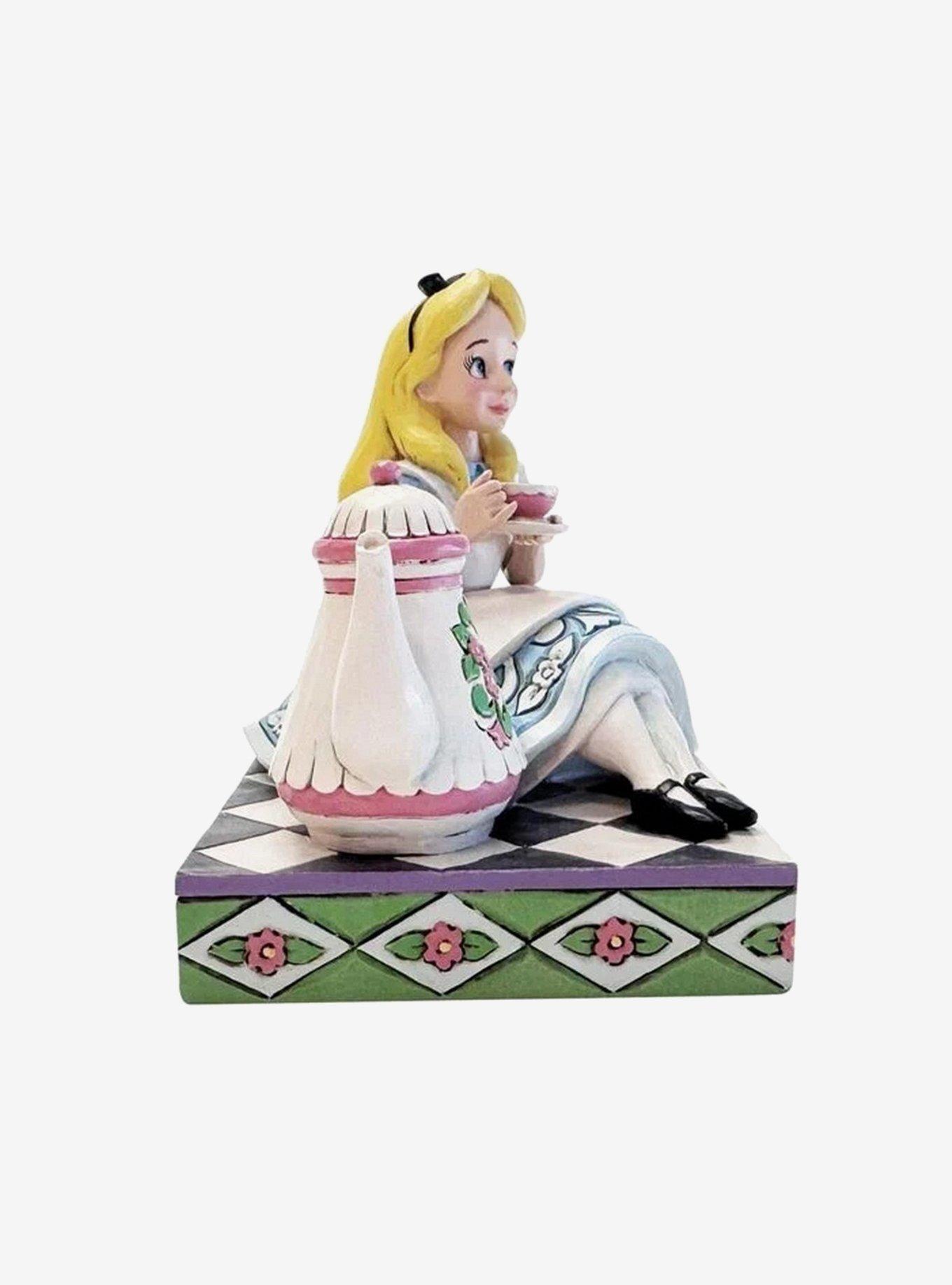 Disney Traditions Jim Shore Alice in Wonderland A Cup of Curiosity Figure, , alternate - view 5