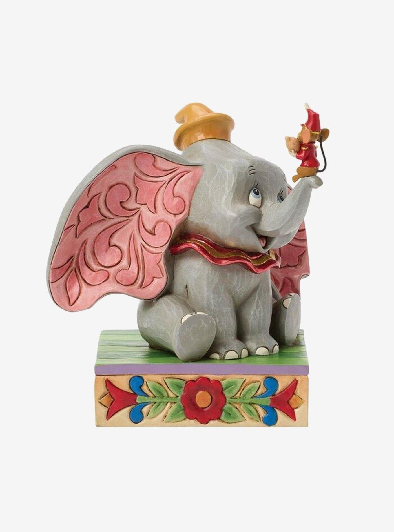 Disney Traditions Jim Shore Dumbo Big Ears, Bigger Friendship Figure, , alternate - view 4