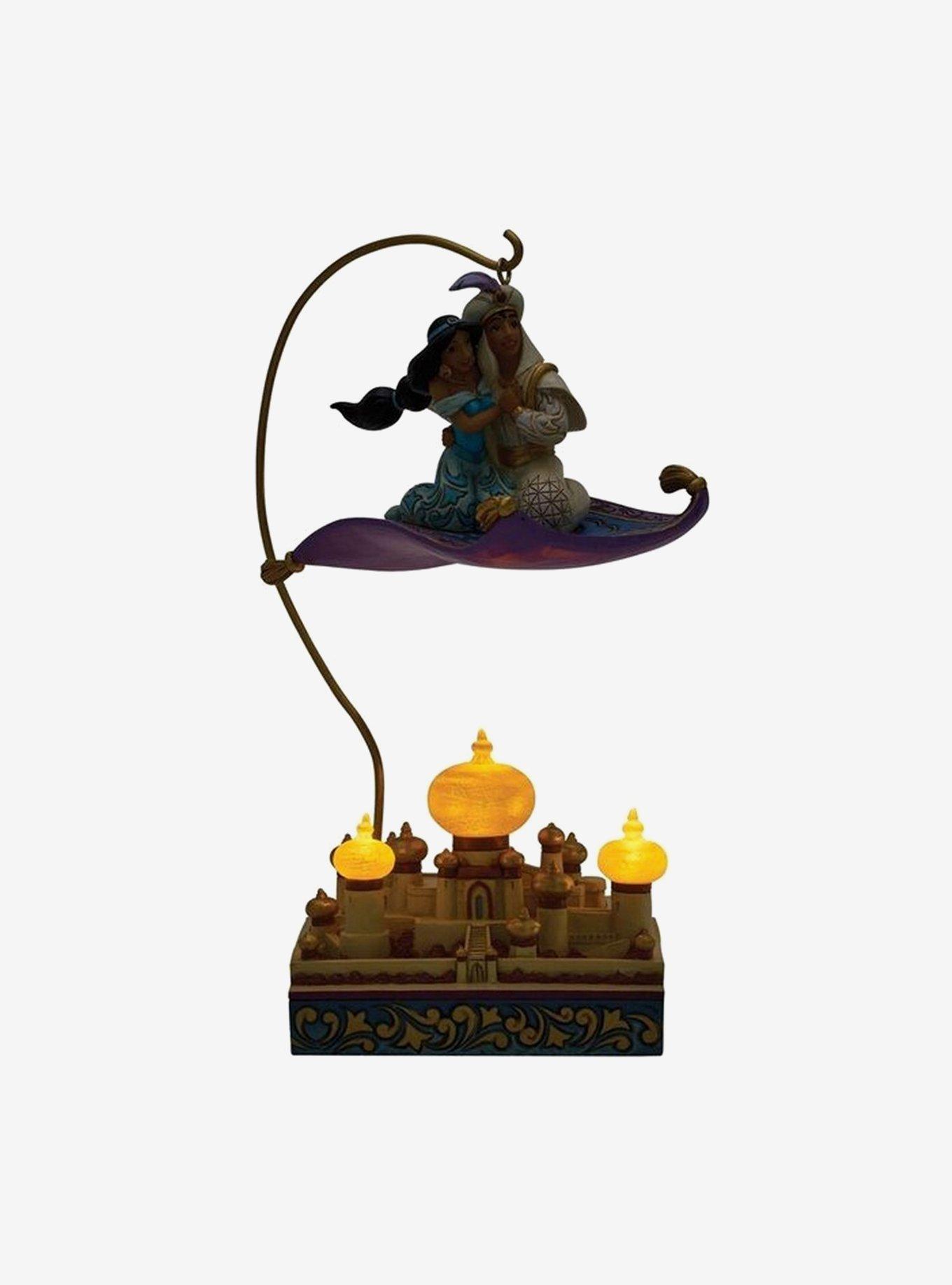 Disney Traditions Jim Shore Aladdin Lighted Magic in the Moonlight Figure, , alternate - view 6