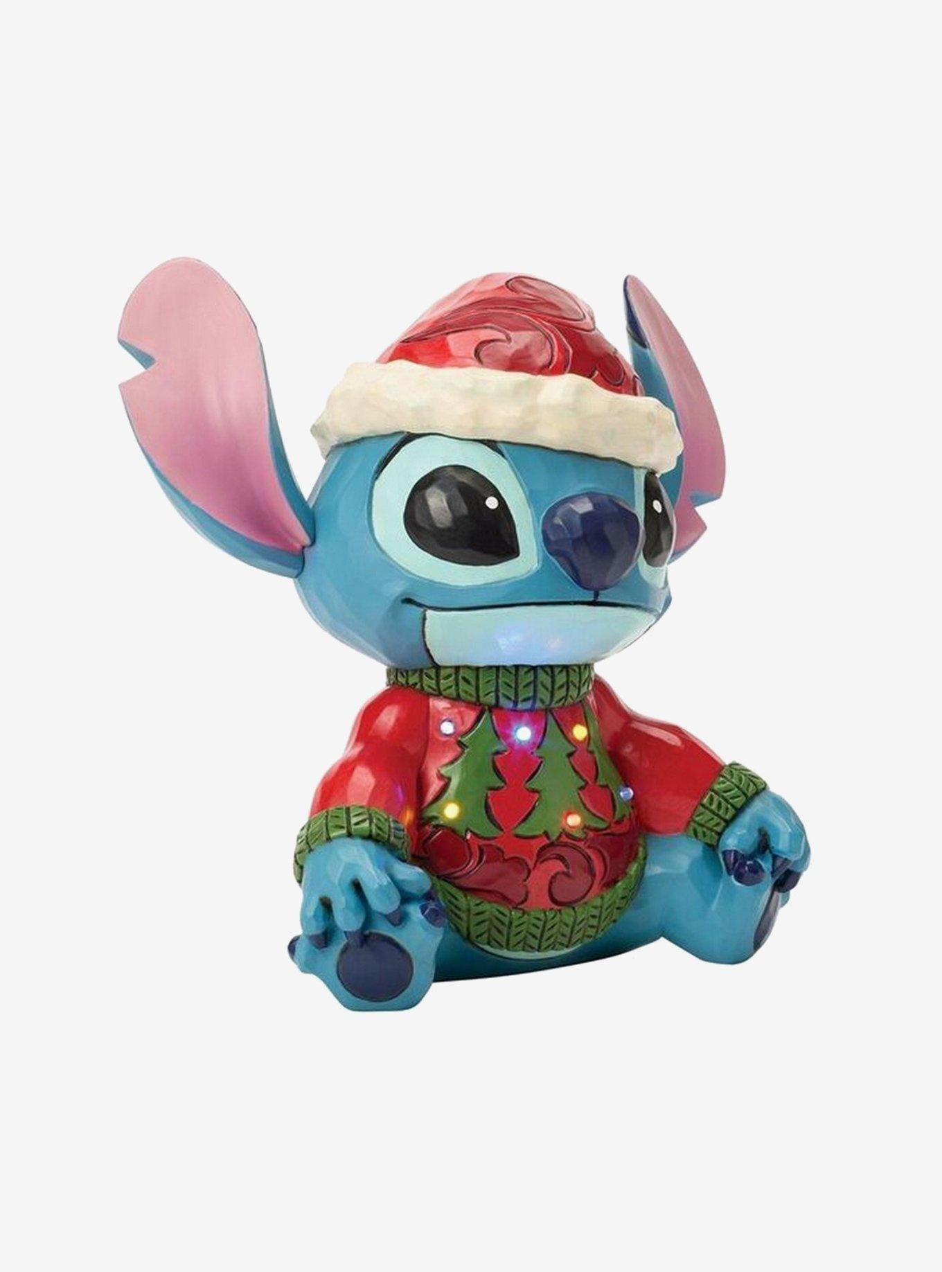 Disney Traditions Jim Shore Lilo & Stitch Feeling Jolly and a Little Naughty Lighted Figure, , hi-res