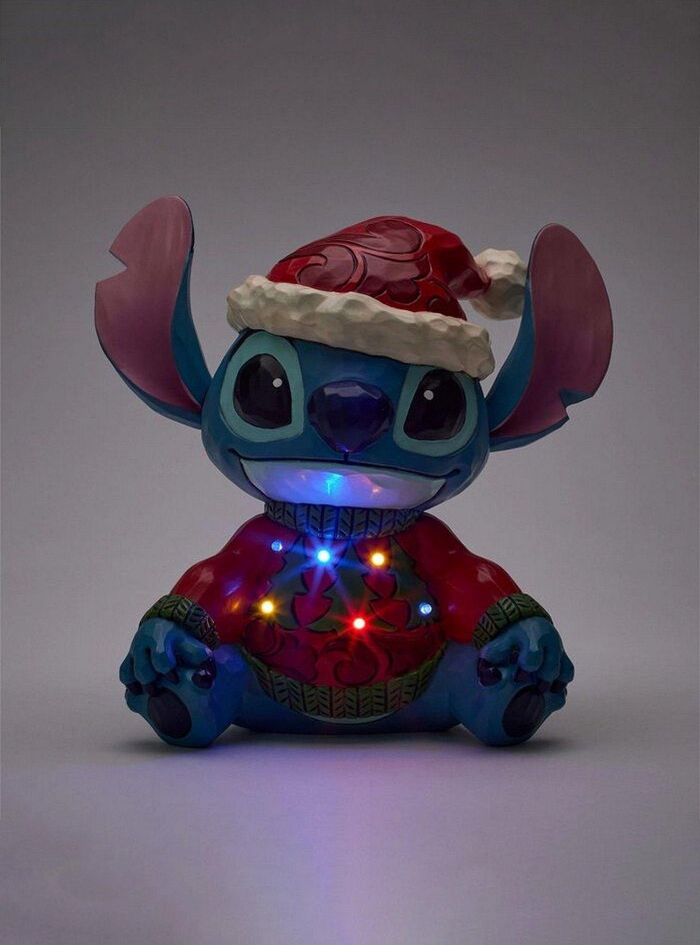 Disney Traditions Jim Shore Lilo & Stitch Feeling Jolly and a Little Naughty Lighted Figure, , alternate - view 5