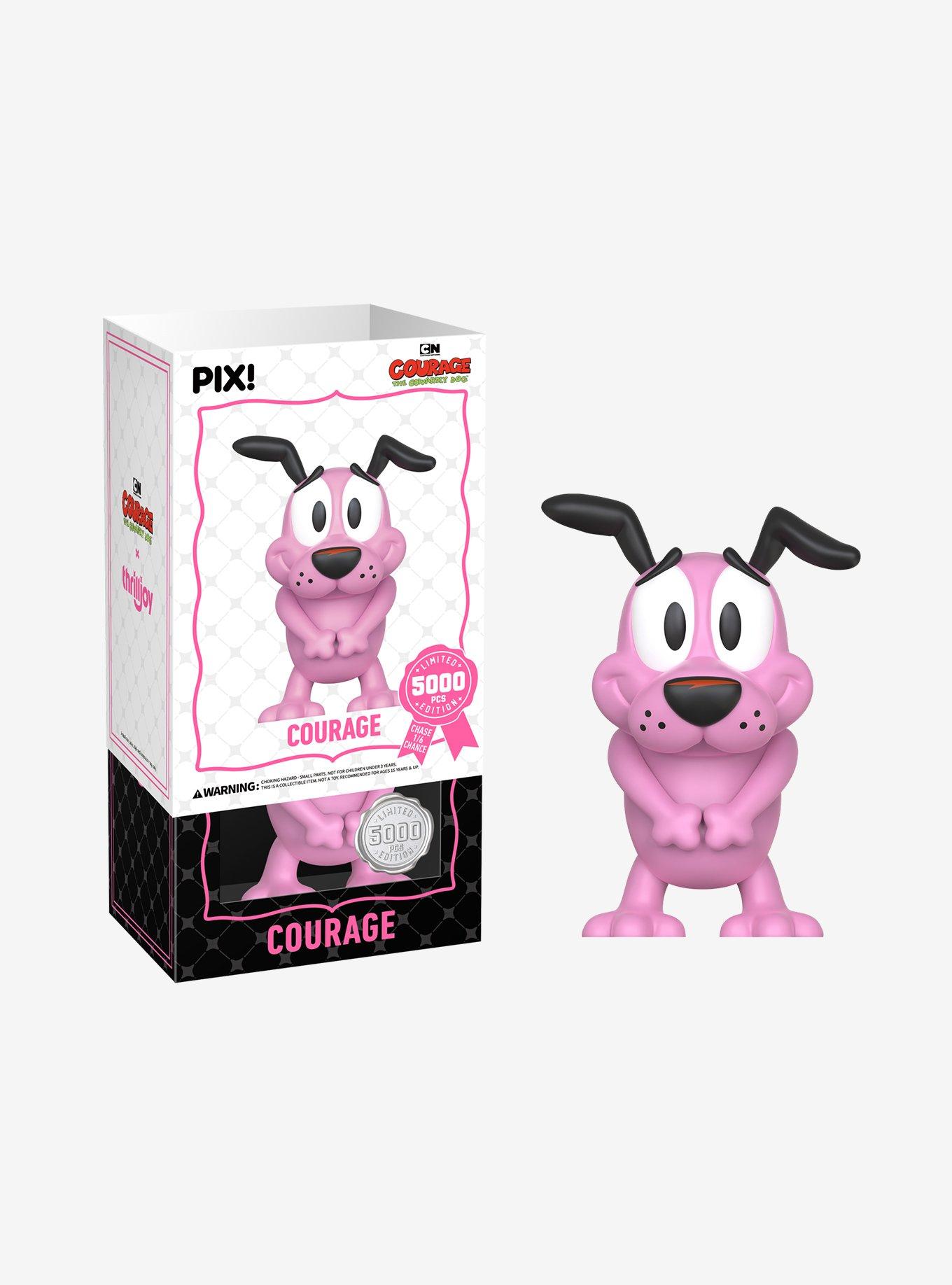 Thrilljoy Courage The Cowardly Dog Pix! Courage Figure, , hi-res