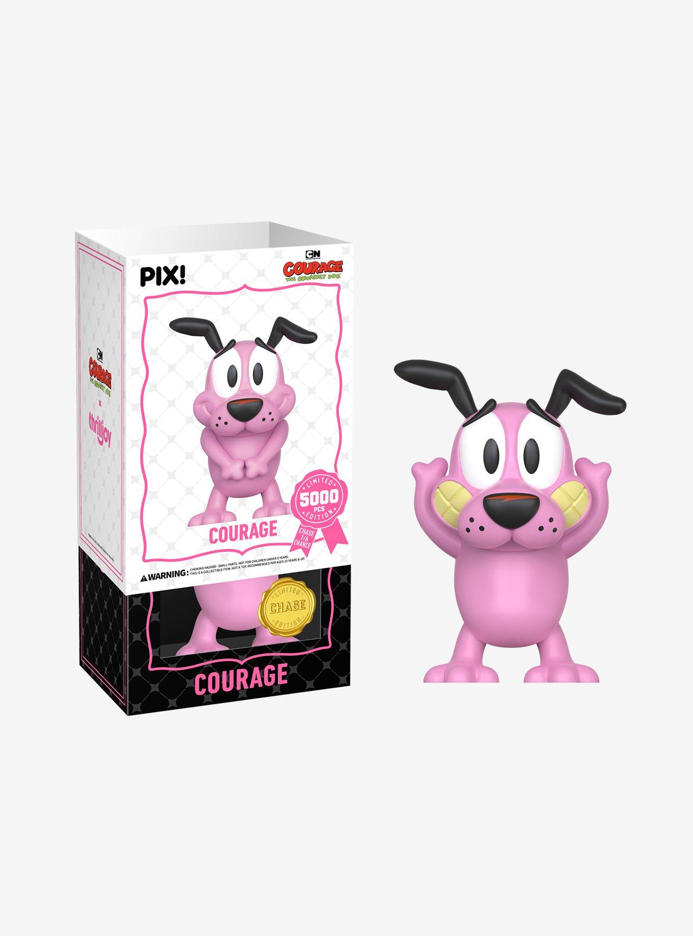 Thrilljoy Courage The Cowardly Dog Pix! Courage Figure, , alternate - view 3
