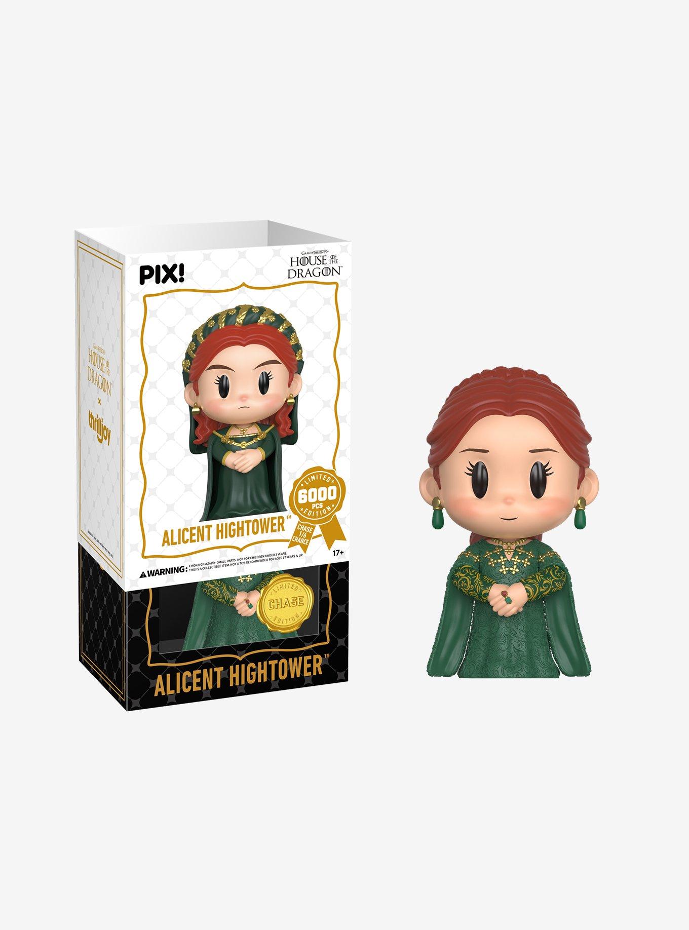 Thrilljoy House of The Dragon Pix! Alicent Hightower Vinyl Figure, , alternate - view 3