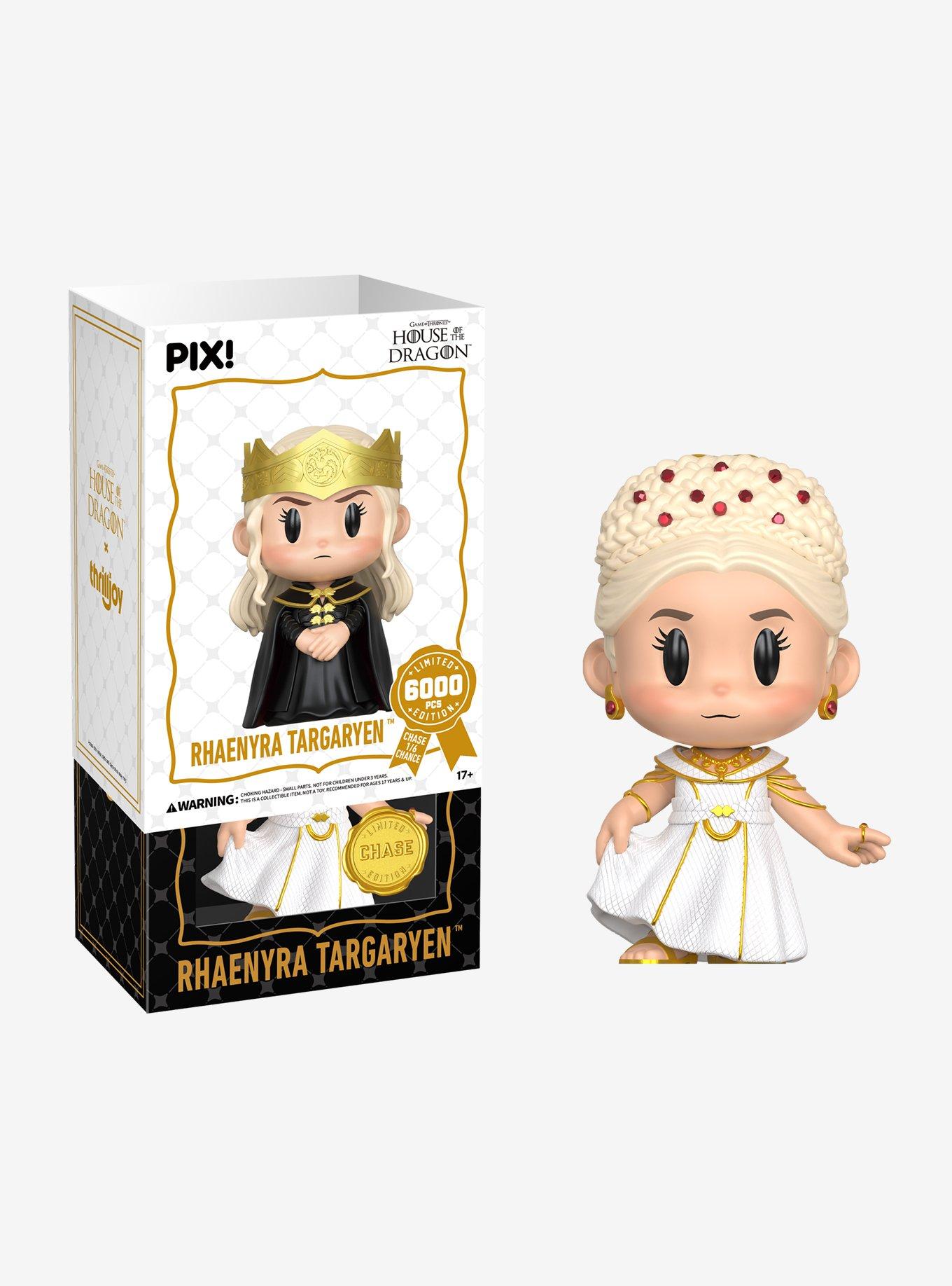 Thrilljoy House of the Dragon Pix! Rhaenyra Targaryen Vinyl Figure, , alternate - view 3
