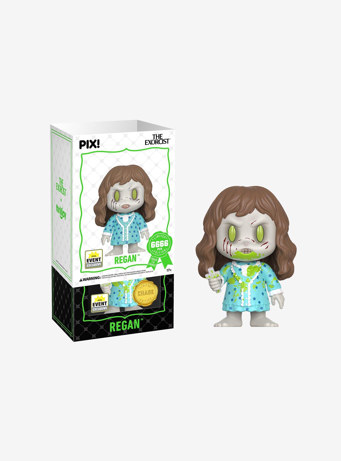 Thrilljoy! The Exorcist Pix! Regan Vinyl Figure, , alternate - view 3