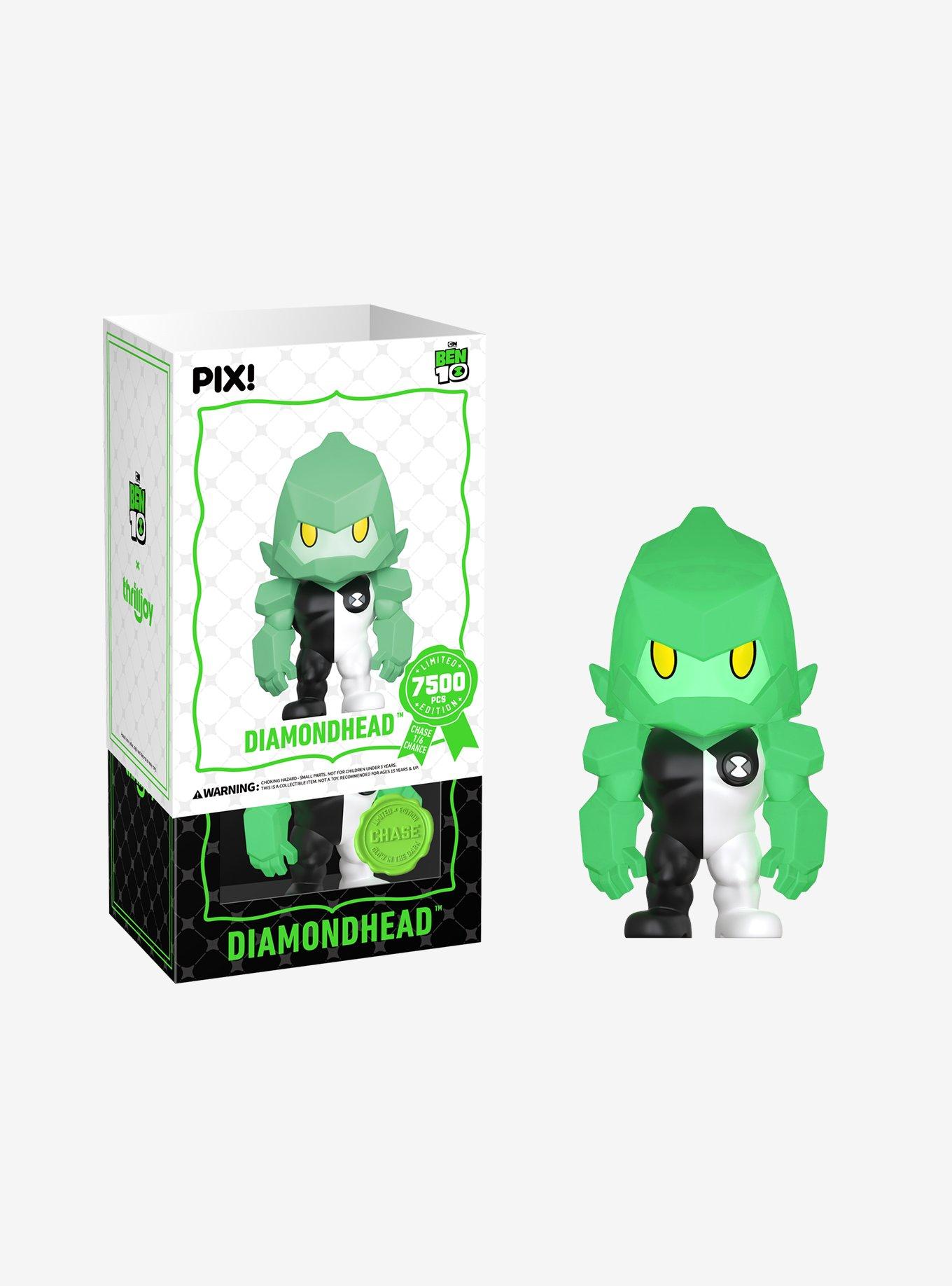 Thrilljoy Ben 10 Pix! Diamondhead Vinyl Figure