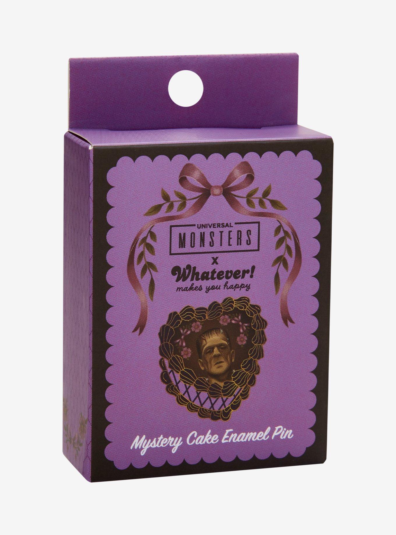 Whatever! Makes You Happy x Universal Monsters Cake Blind Box Enamel Pin, , hi-res