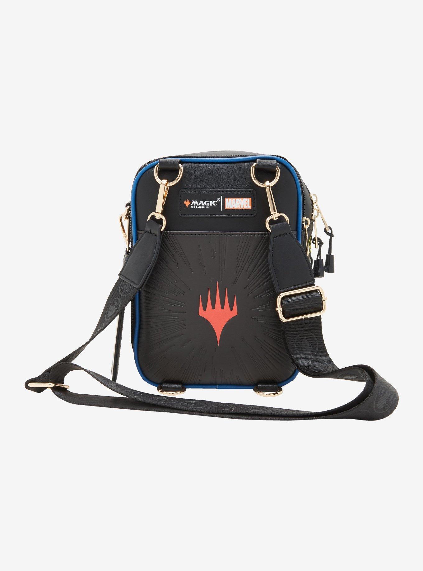 Magic: The Gathering x Marvel Captain America Comic Cover Crossbody Bag with Card Sleeve Charm - BoxLunch Exclusive, , alternate - view 4