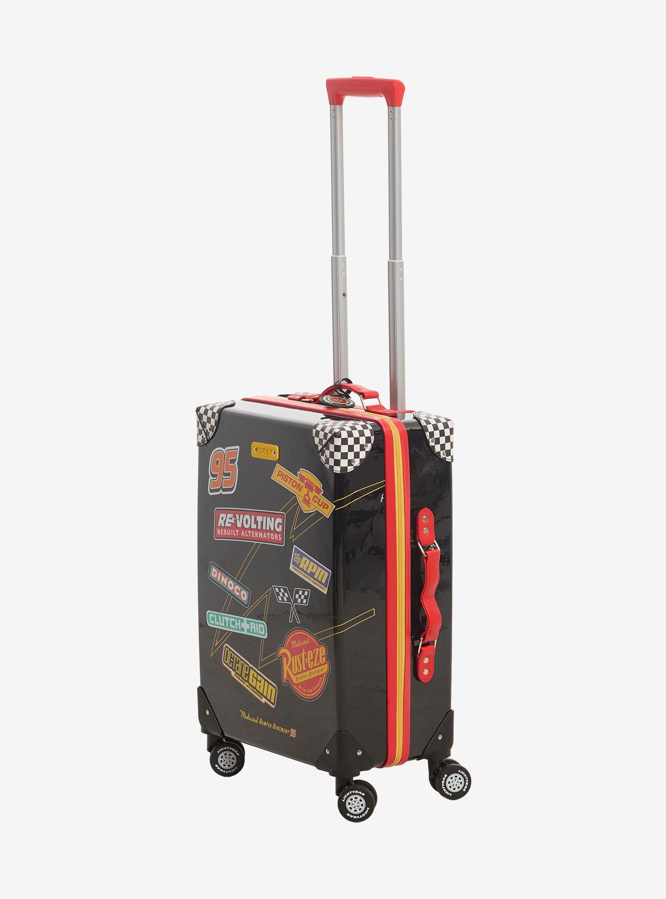 Disney Pixar Cars Sticker Carry-On Suitcase - BoxLunch Exclusive
