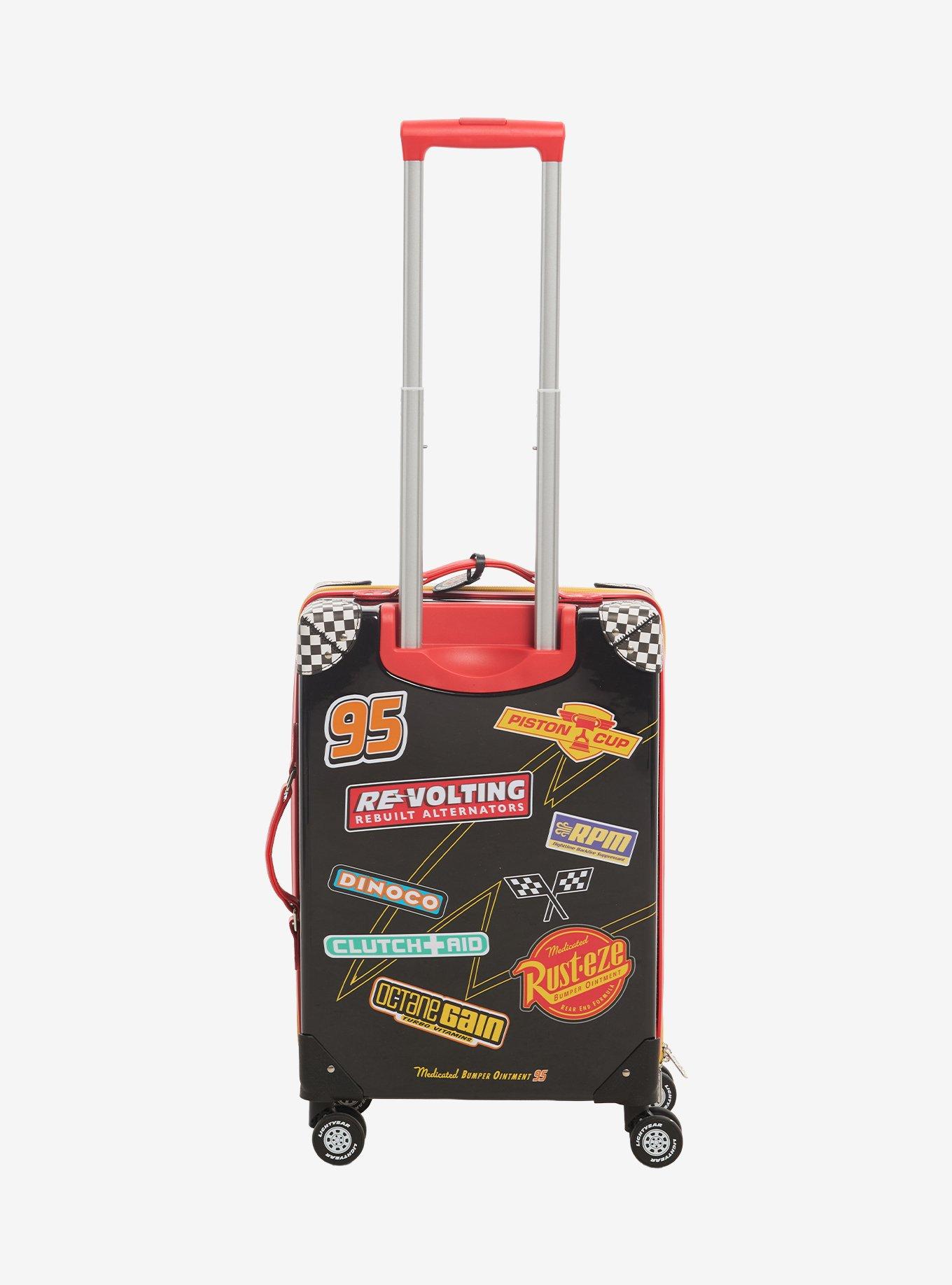 Disney Pixar Cars Sticker Carry-On Suitcase - BoxLunch Exclusive, , alternate - view 3