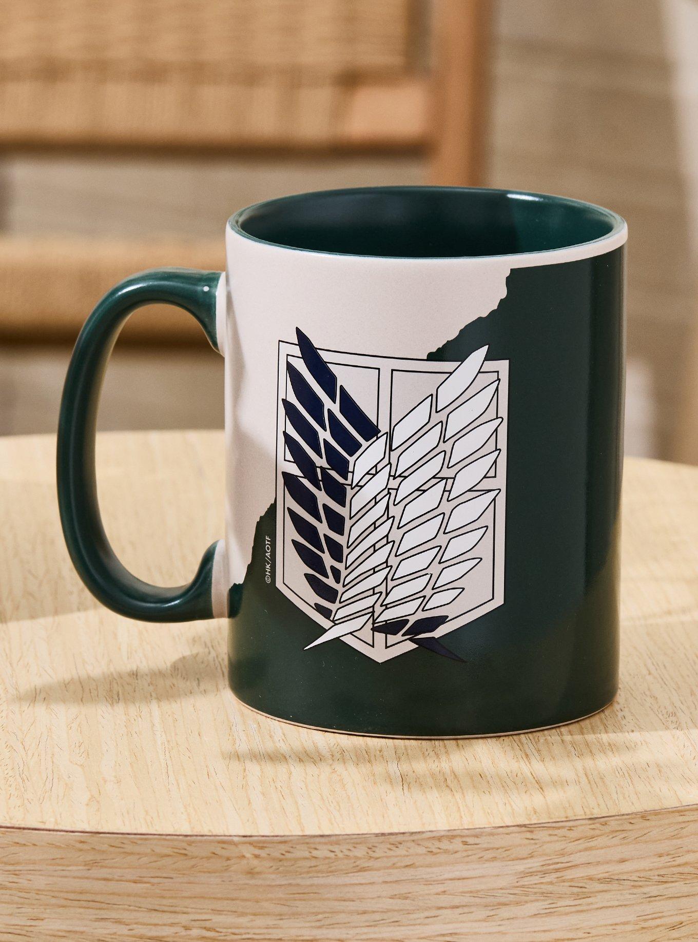 Attack on Titan Logo Mug, , hi-res