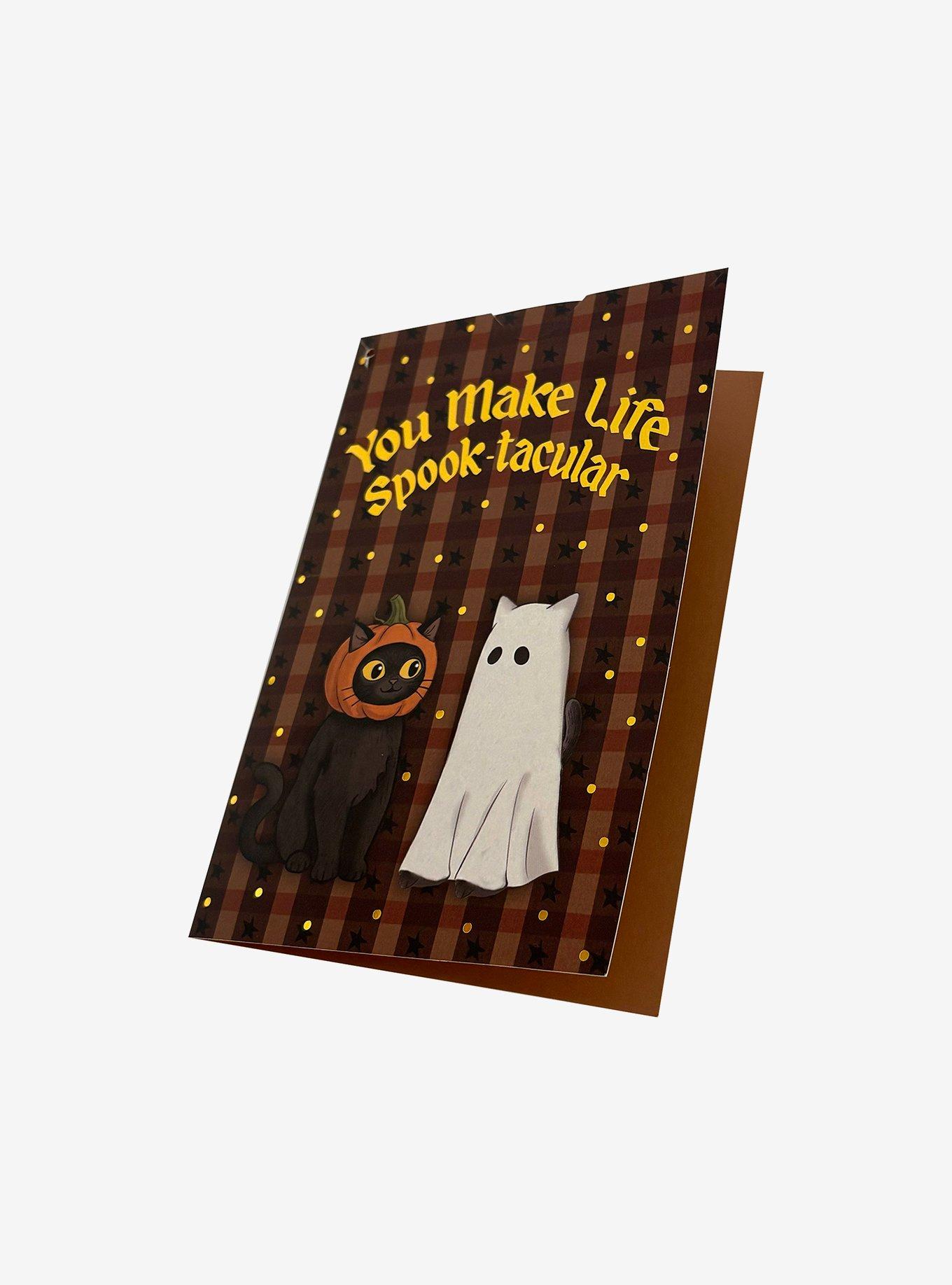 Autumn Cat Best Friend Necklace Set & Card, , hi-res