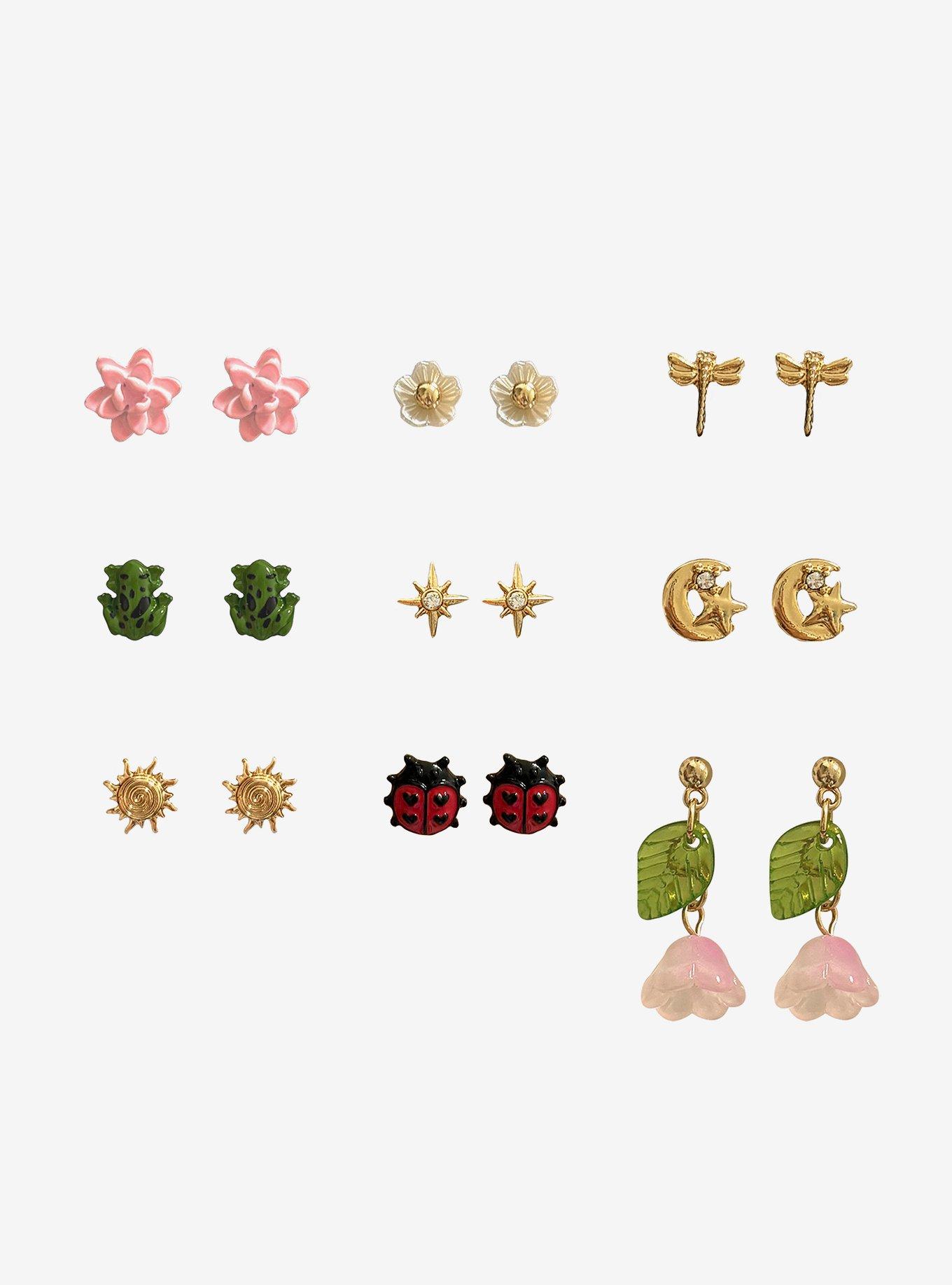 Thorn & Fable Forest Critter Stud Earring Set, , hi-res