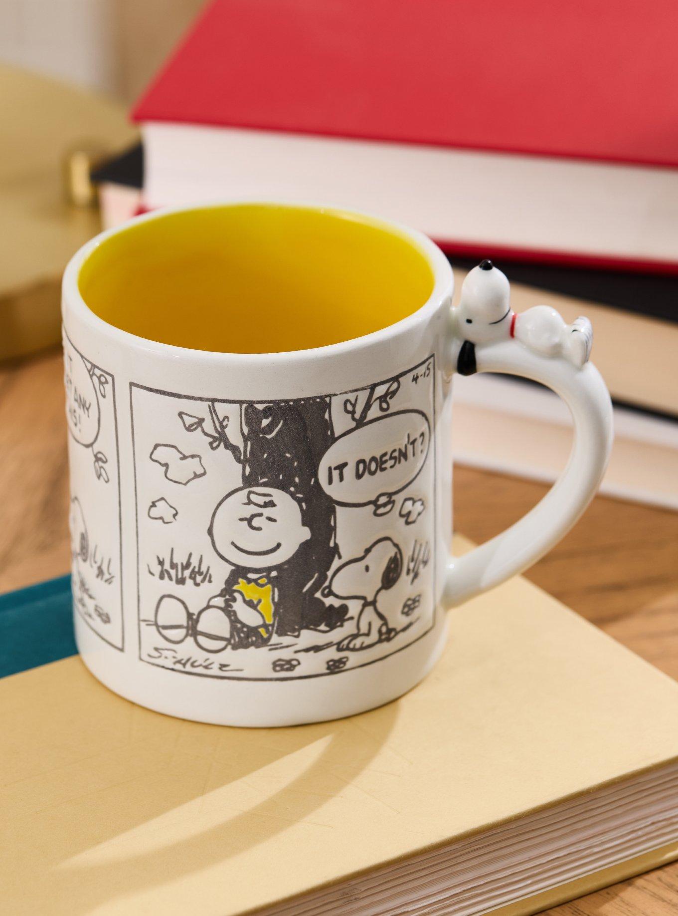 Peanuts Newspaper Comic Strip Snoopy Critter Mug - BoxLunch Exclusive, , alternate - view 3