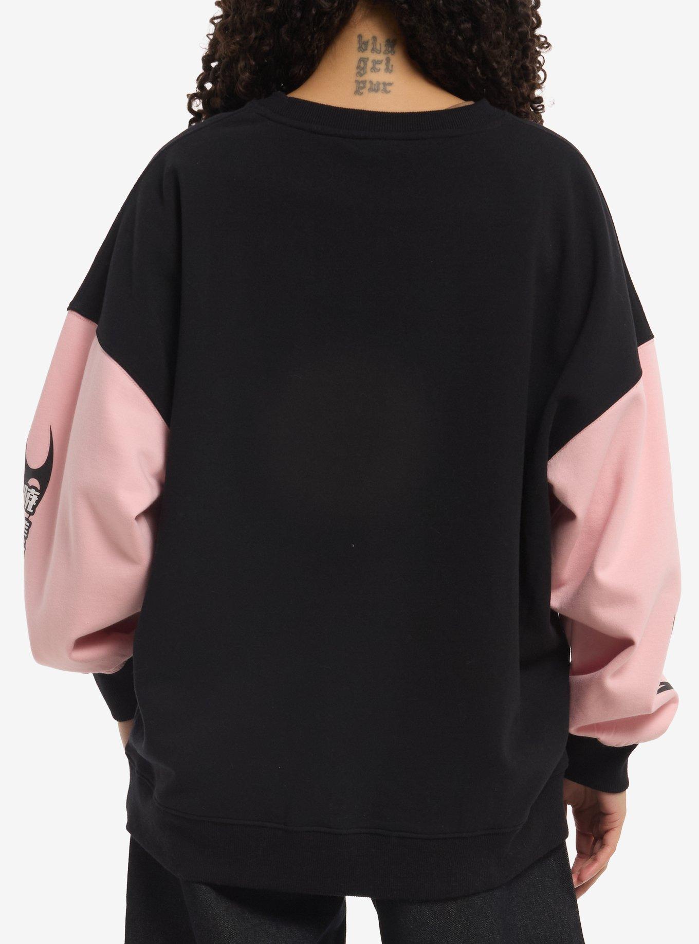Puella Magi Madoka Magica Cyber Sigil Girls Sweatshirt, PINK, alternate - view 3