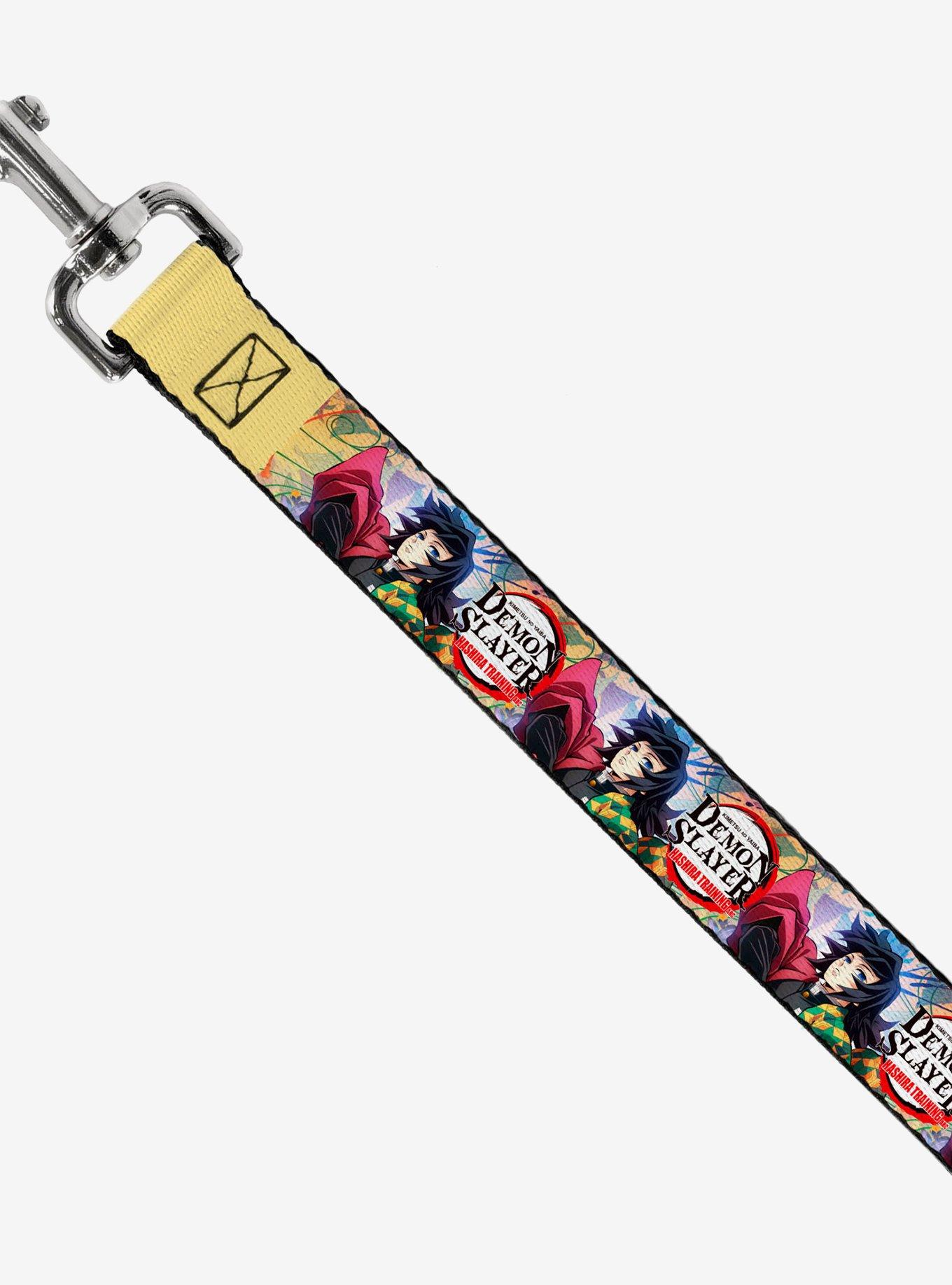 Demon Slayer Giyu Tomioka Pose & Title Dog Leash, , hi-res