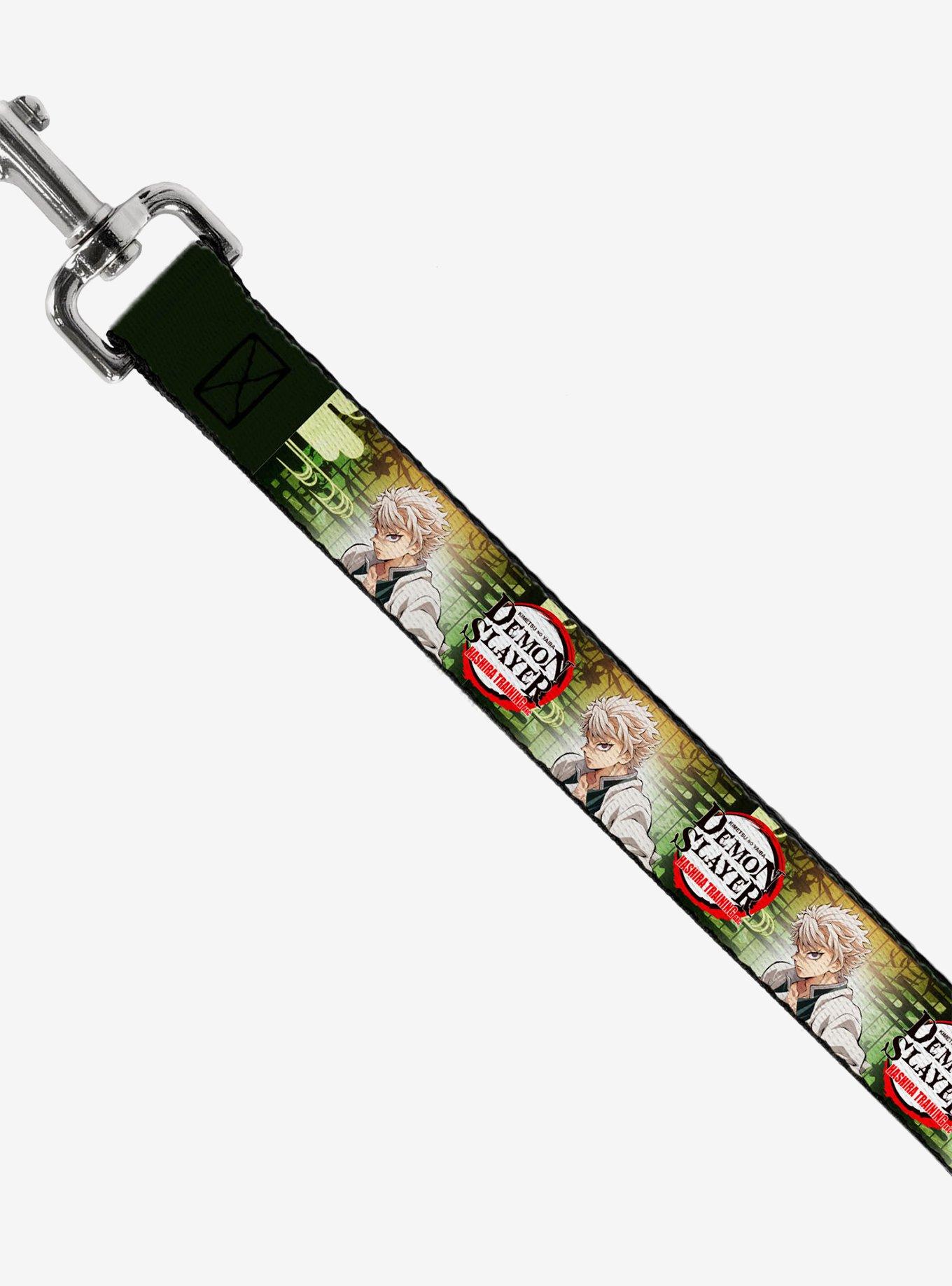 Demon Slayer Sanemi Shinazugawa Pose & Title Dog Leash, , hi-res