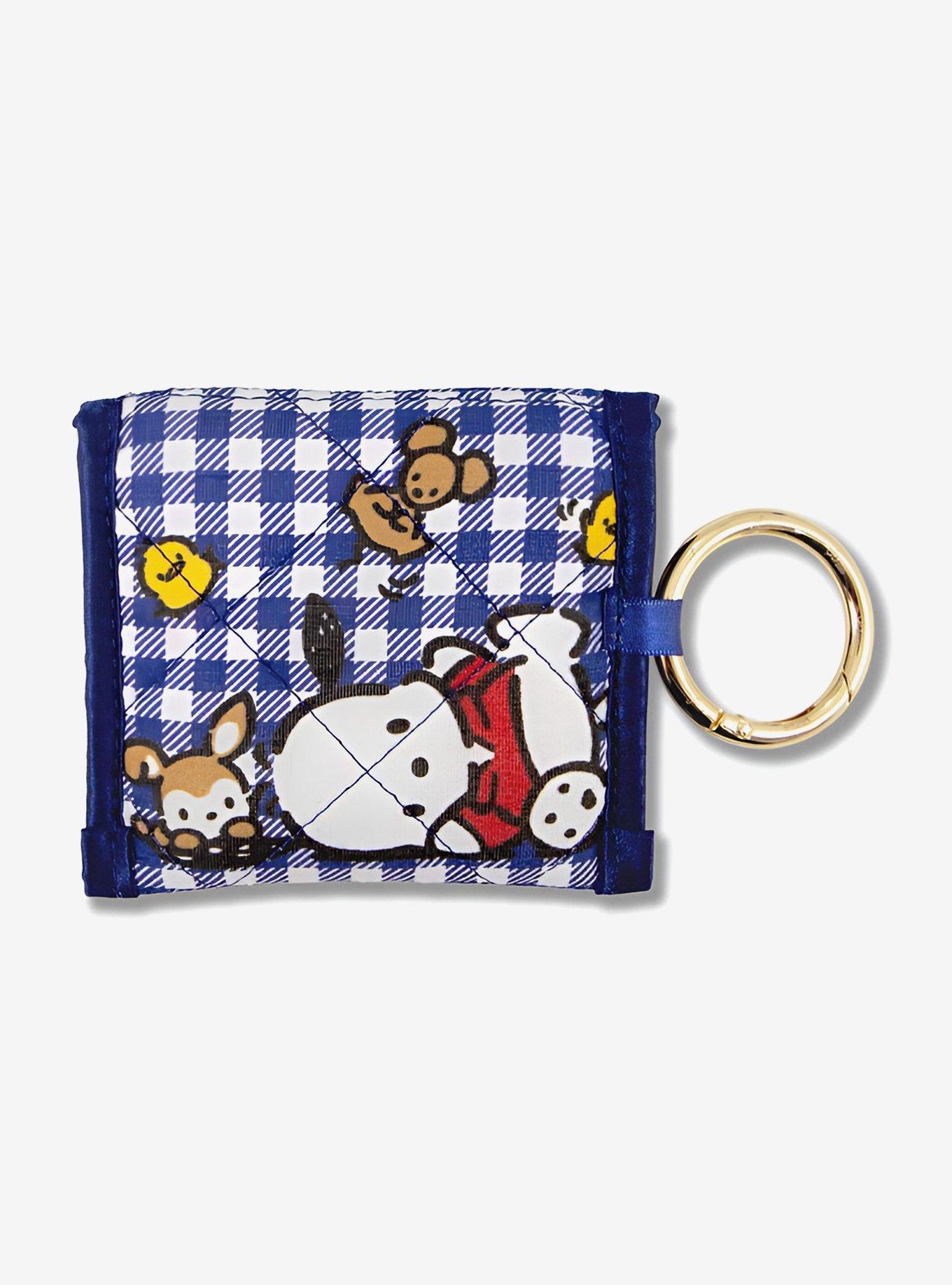 Pochacco Gingham Earbud Pouch, , hi-res