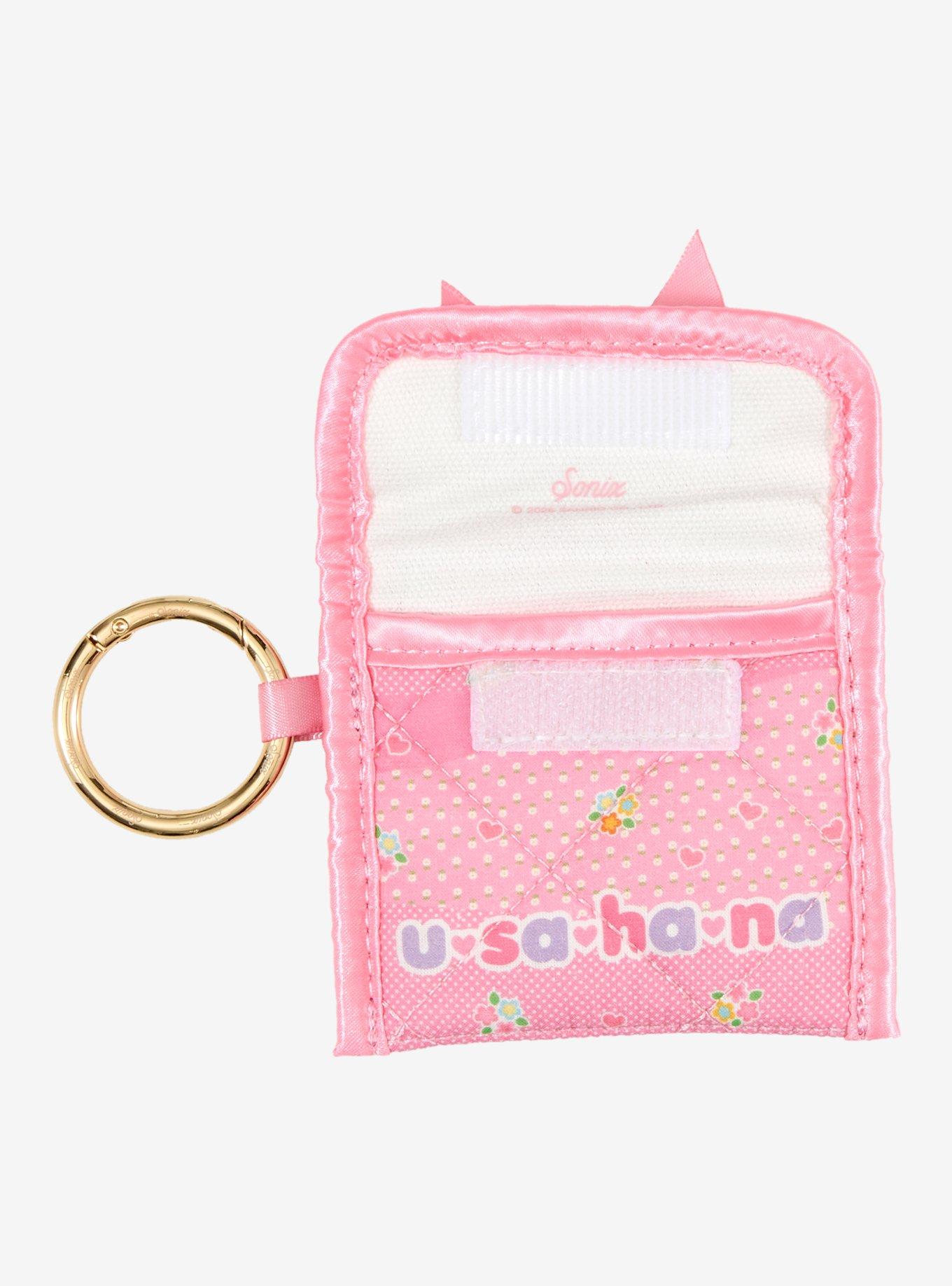 U*SA*HA*NA Floral Earbud Pouch, , hi-res