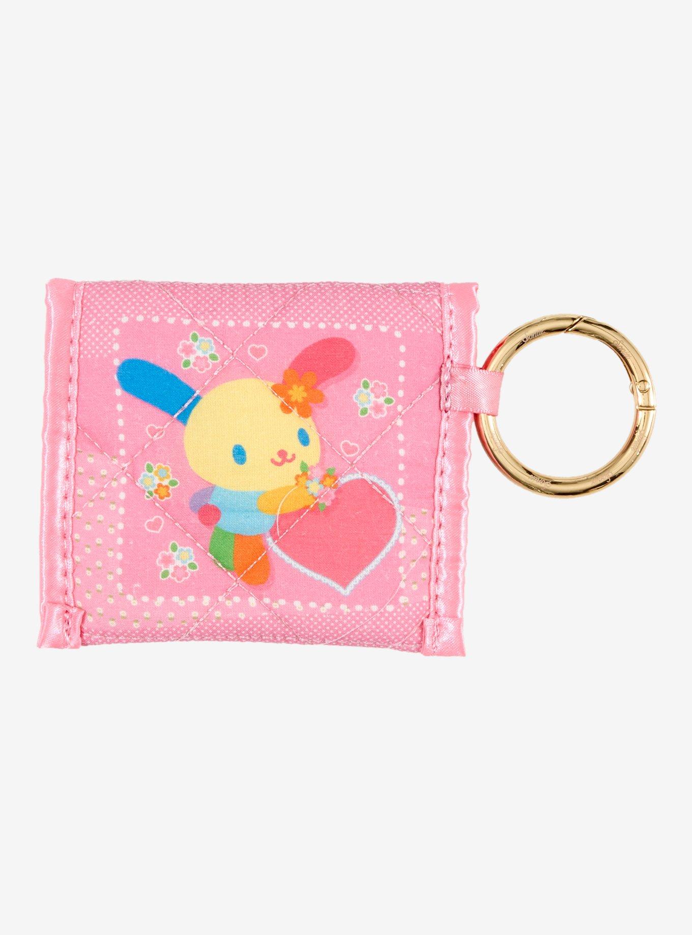 U*SA*HA*NA Floral Earbud Pouch, , alternate